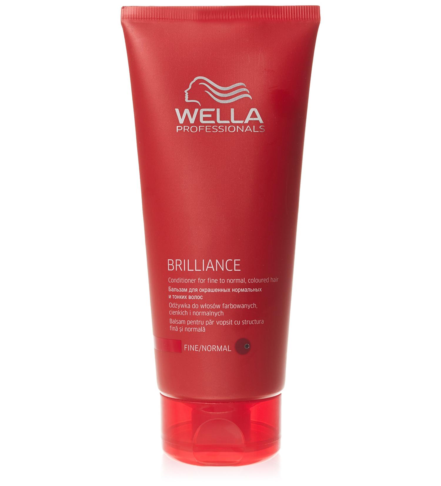 WELLA Professionals Brilliance Conditioner for Coloured Hair - Fine/Normal | Shop Internationally for Best Results - Buy Online on GoSupps.com