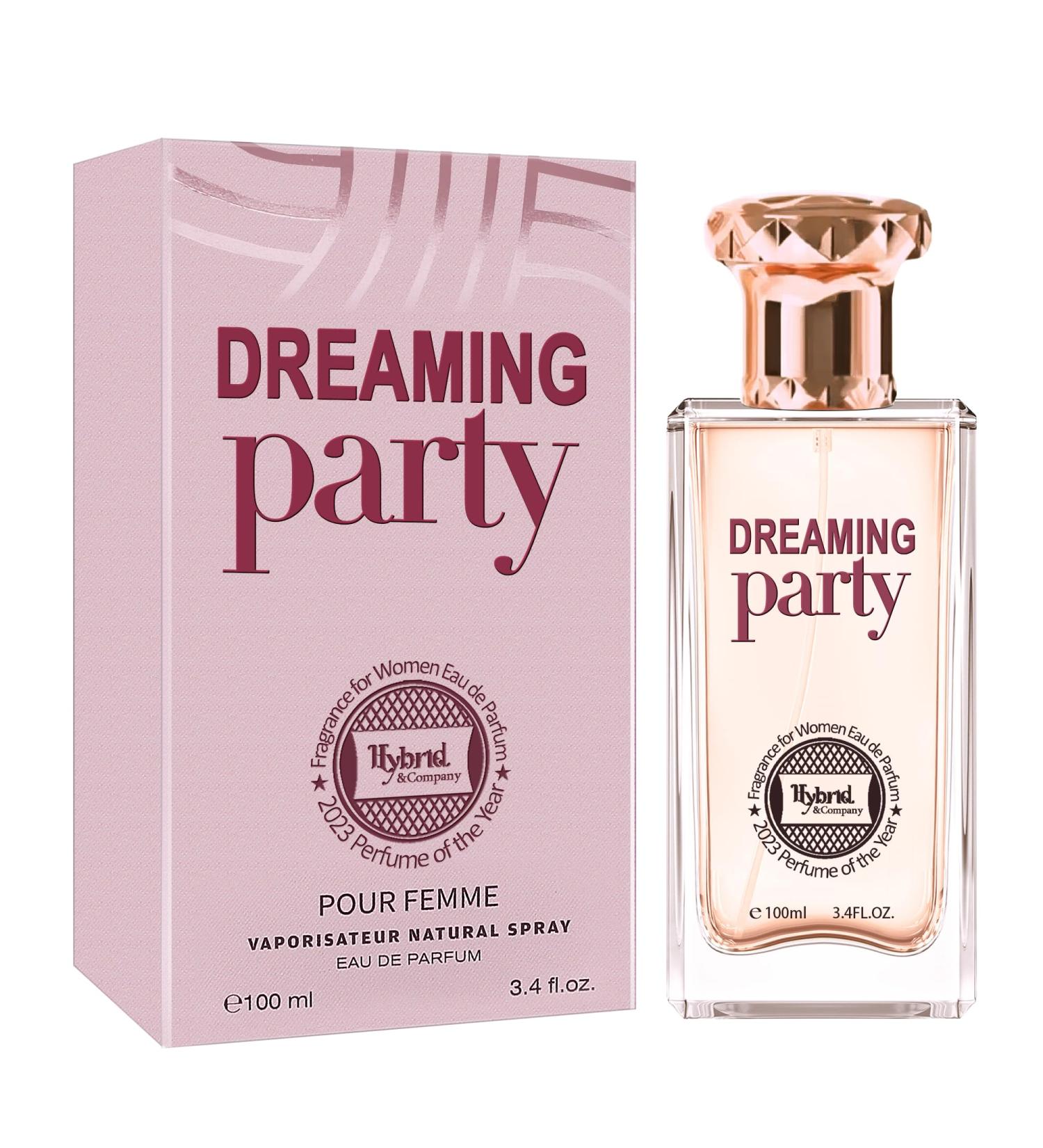Hybrid & Company Dreaming Party Pour Femme Eau De Parfum Natural Spray Vaporisateur 3.4FL.OZ - Buy Online on GoSupps.com