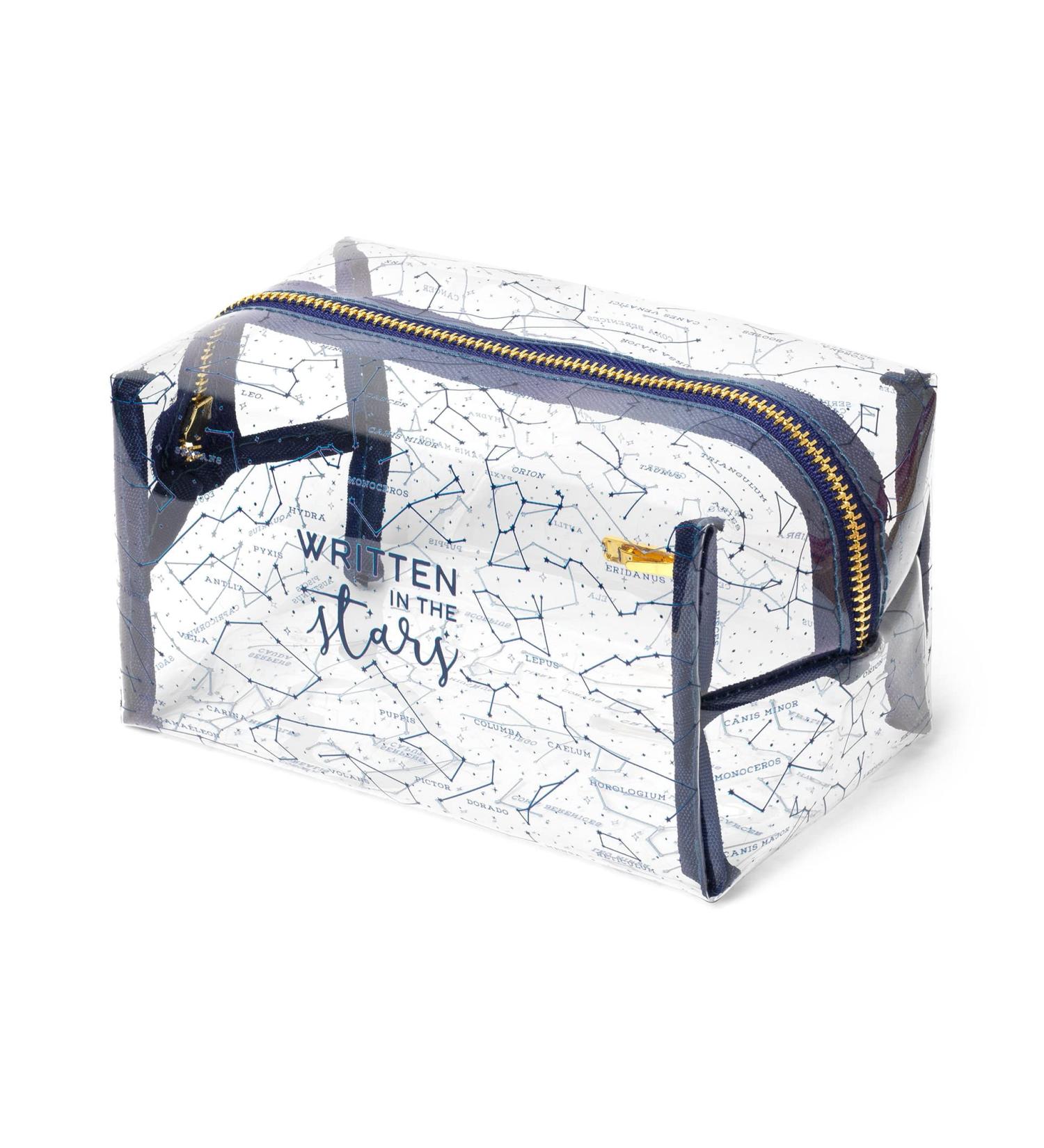 Legami Makeup Bag - Spacious 18x14 cm Metal & TPU Stars Theme Zipper Closure - Perfect for International Shipping - Buy Online on GoSupps.com
