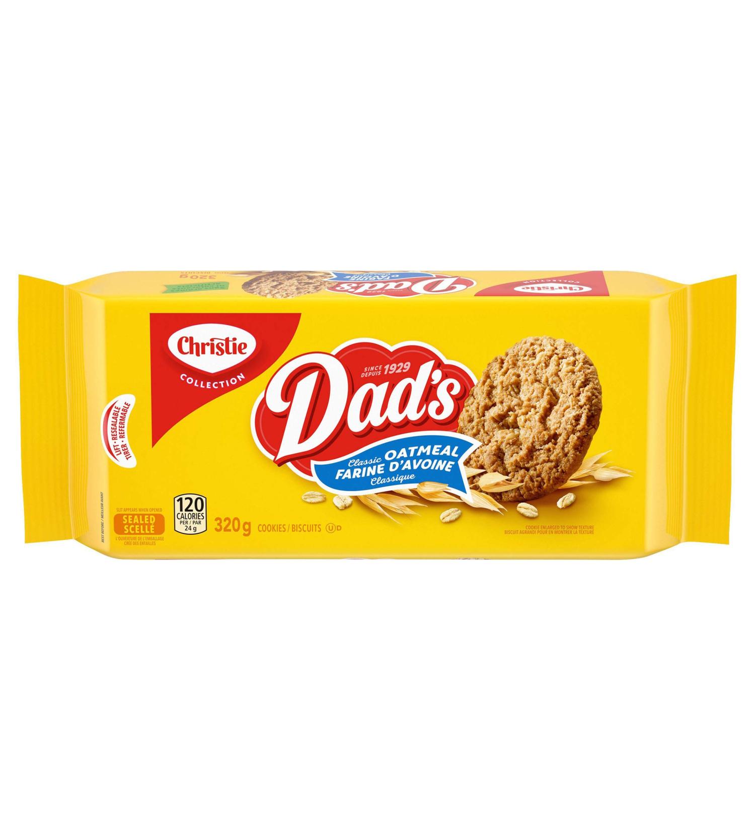 Dad's Oatmeal Original Cookies 320g - Delicious Homemade Treats for Snacking - Buy Online on GoSupps.com