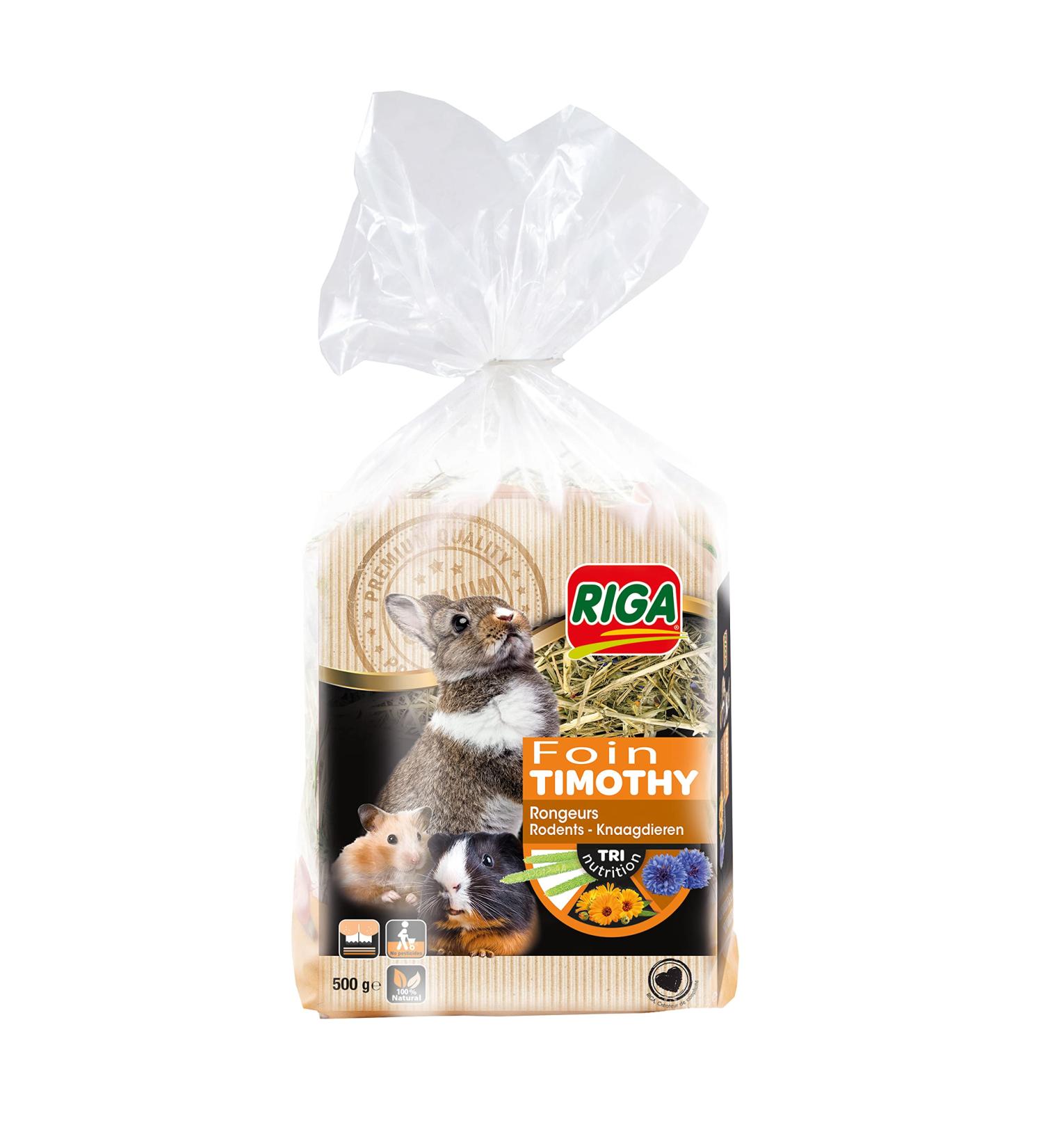 Premium Timothy Hay With Flowers 500g