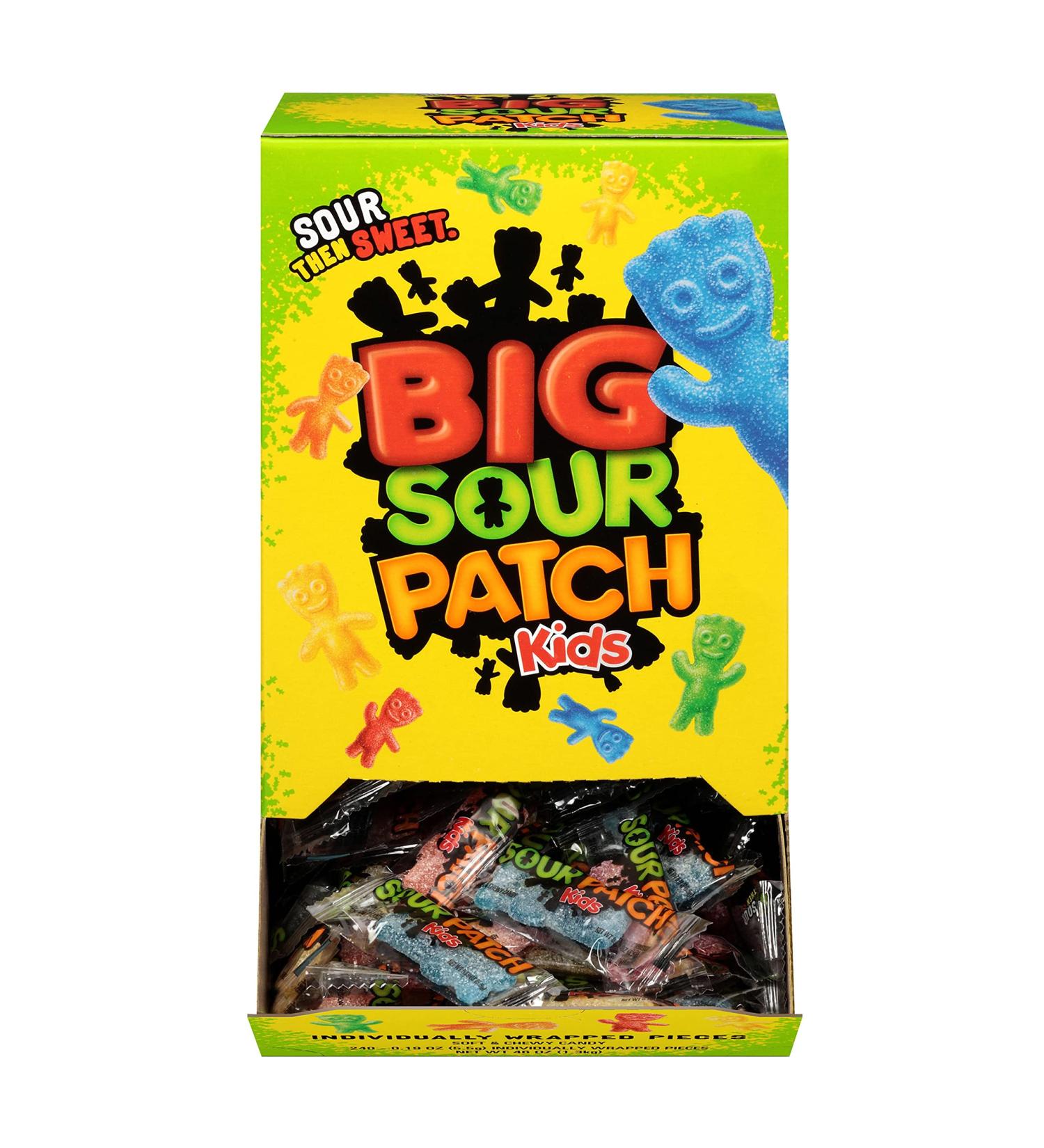 SOUR PATCH KIDS Big Soft & Chewy Halloween Candy - 240 Count Box - Buy Online on GoSupps.com