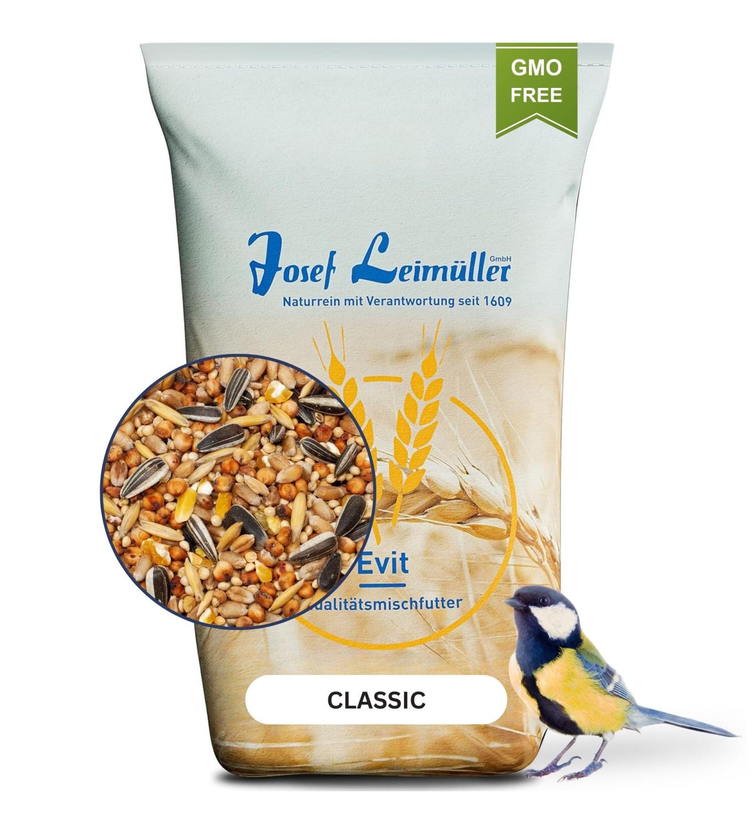 Fleim ller Wild Bird Feed 5kg | High-Quality Grain Mixture Dust-Free & Additive-Free for Year-Round Feeding - Buy Online on GoSupps.com