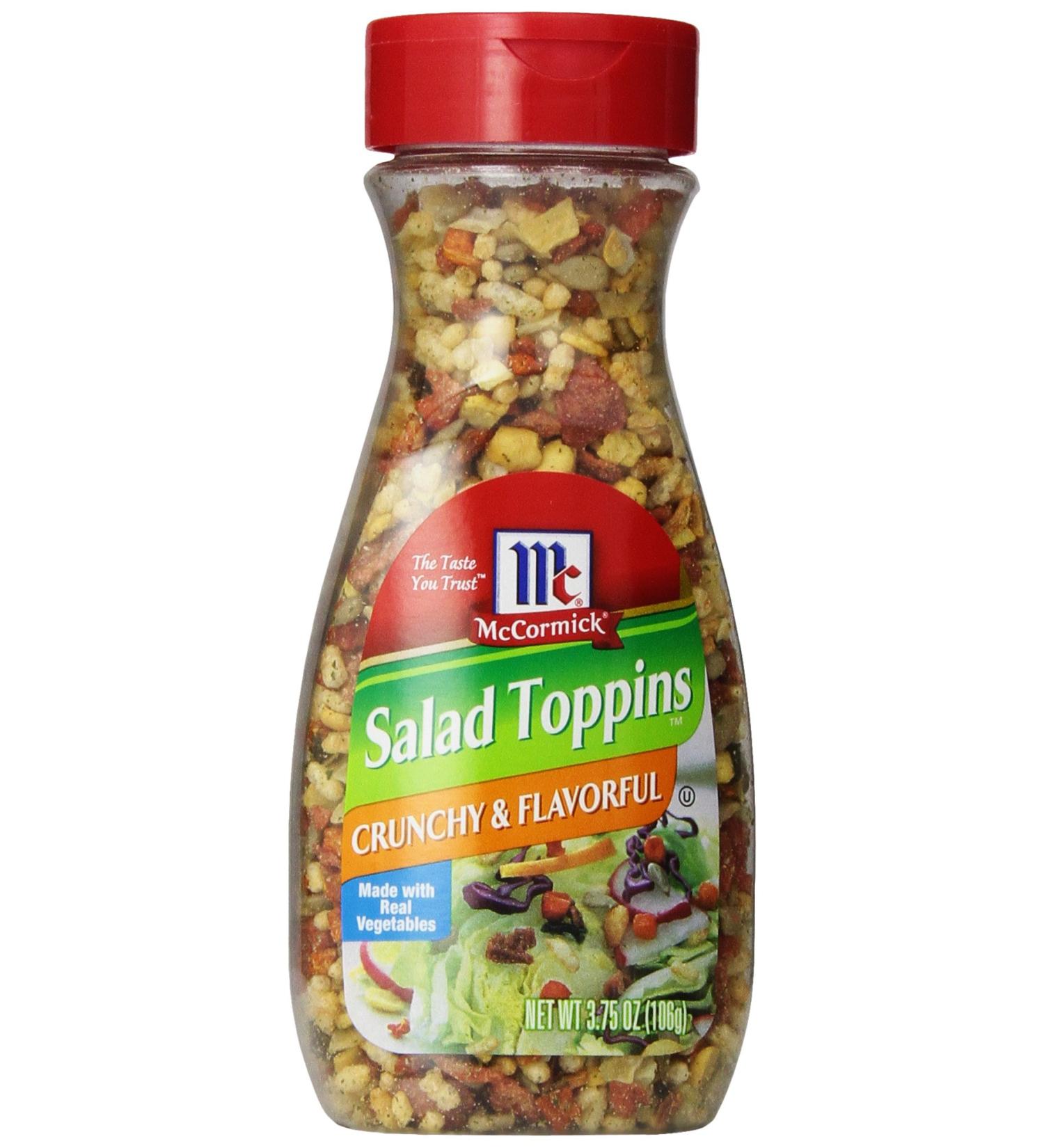 Mccormick Salad Toppins 3.75oz (Pack of 3) - Crunchy & Flavorful Mix - Buy Online on GoSupps.com