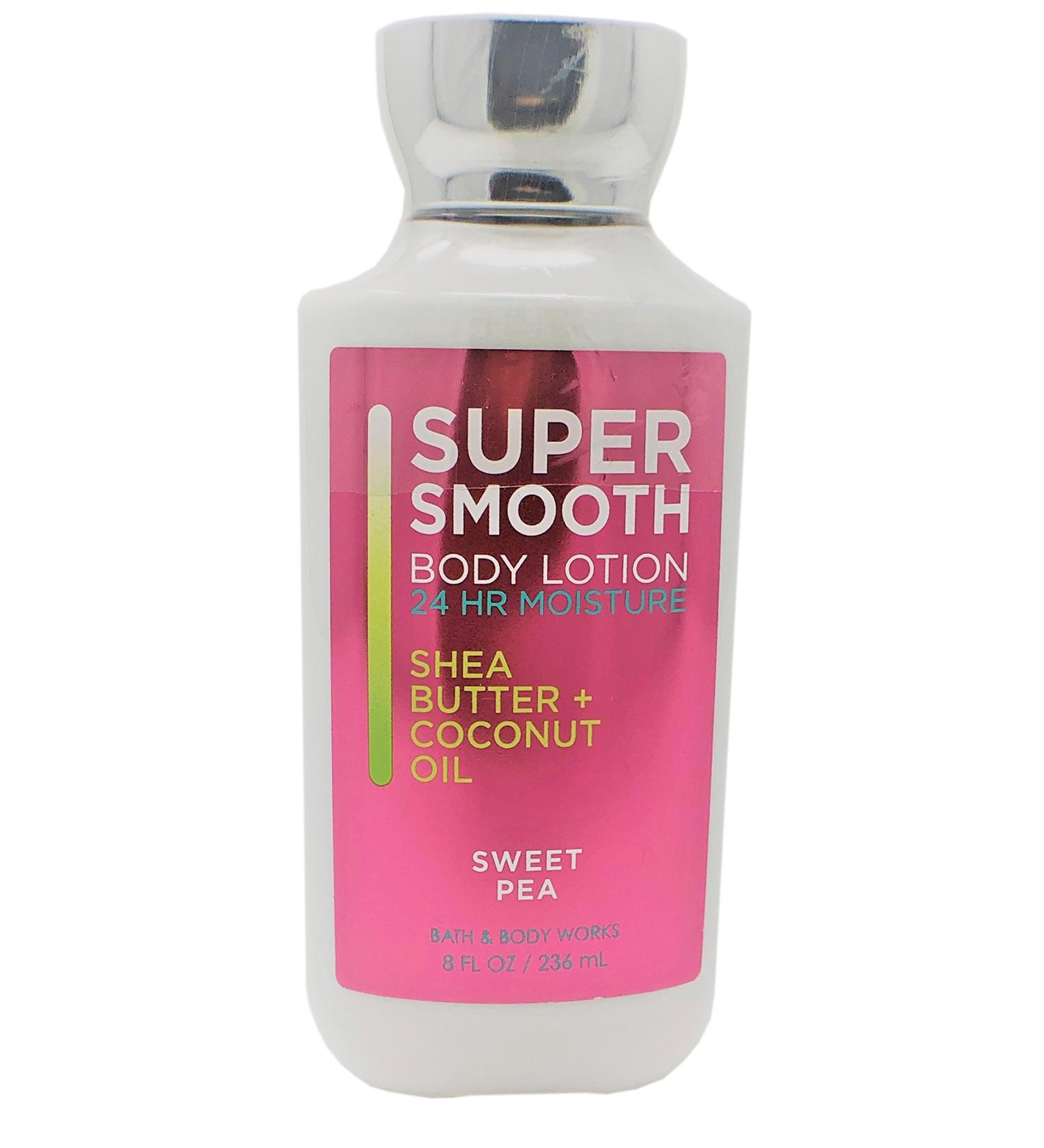 Bath and Body Works SWEET PEA Super Smooth Body Lotion 8oz