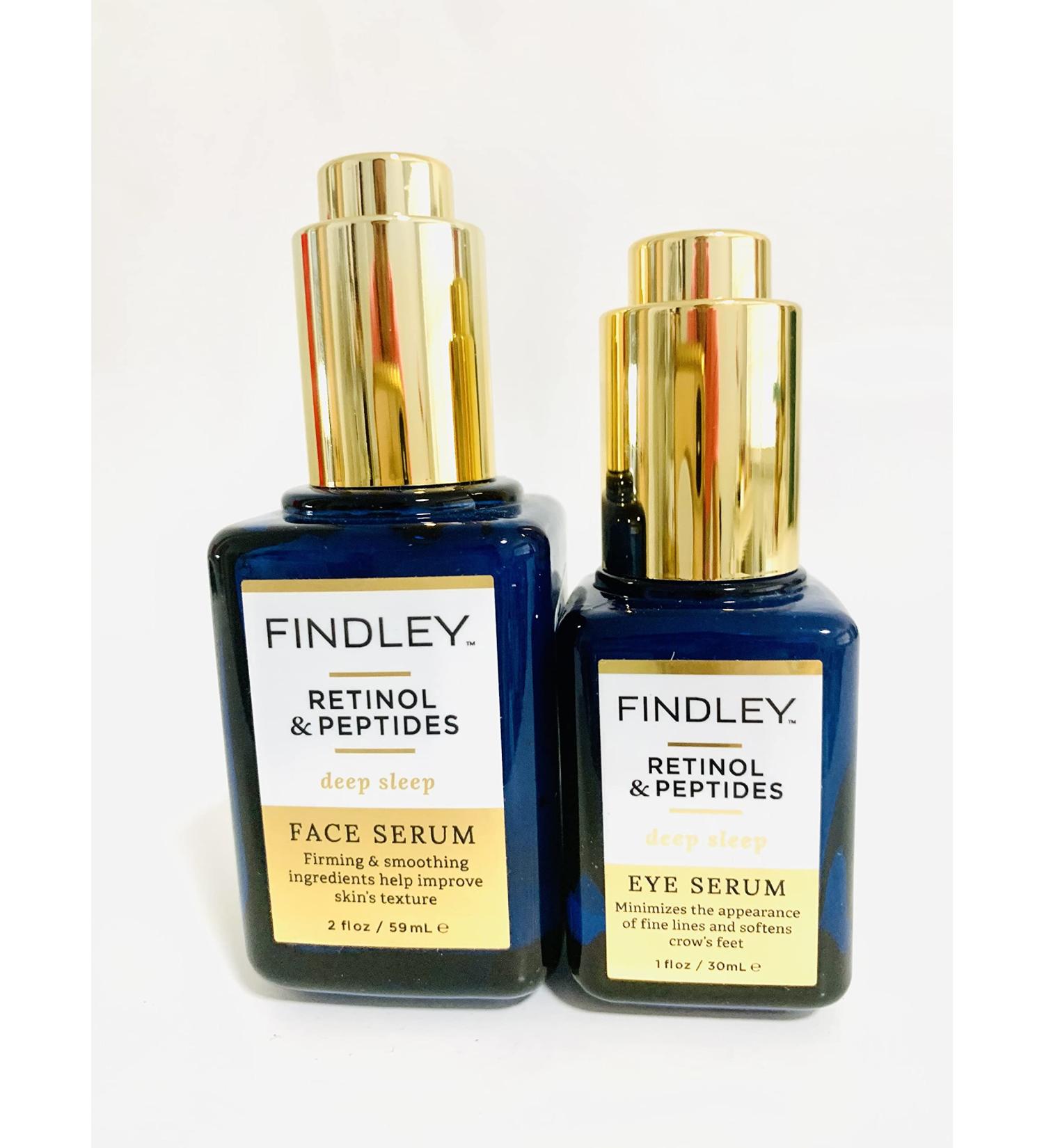 Findley Retinol & Peptides Face Serum + Eye Serum Bundle - Buy Online on GoSupps.com