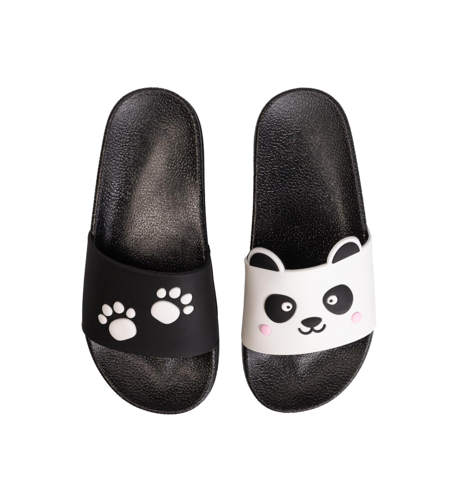 Shop Dedoles Fun Bathing Shoes - Unique Designs: Coffee Cat Pizza & More | Panda Paw Size 31 EU - Perfect Gift! - Buy Online on GoSupps.com