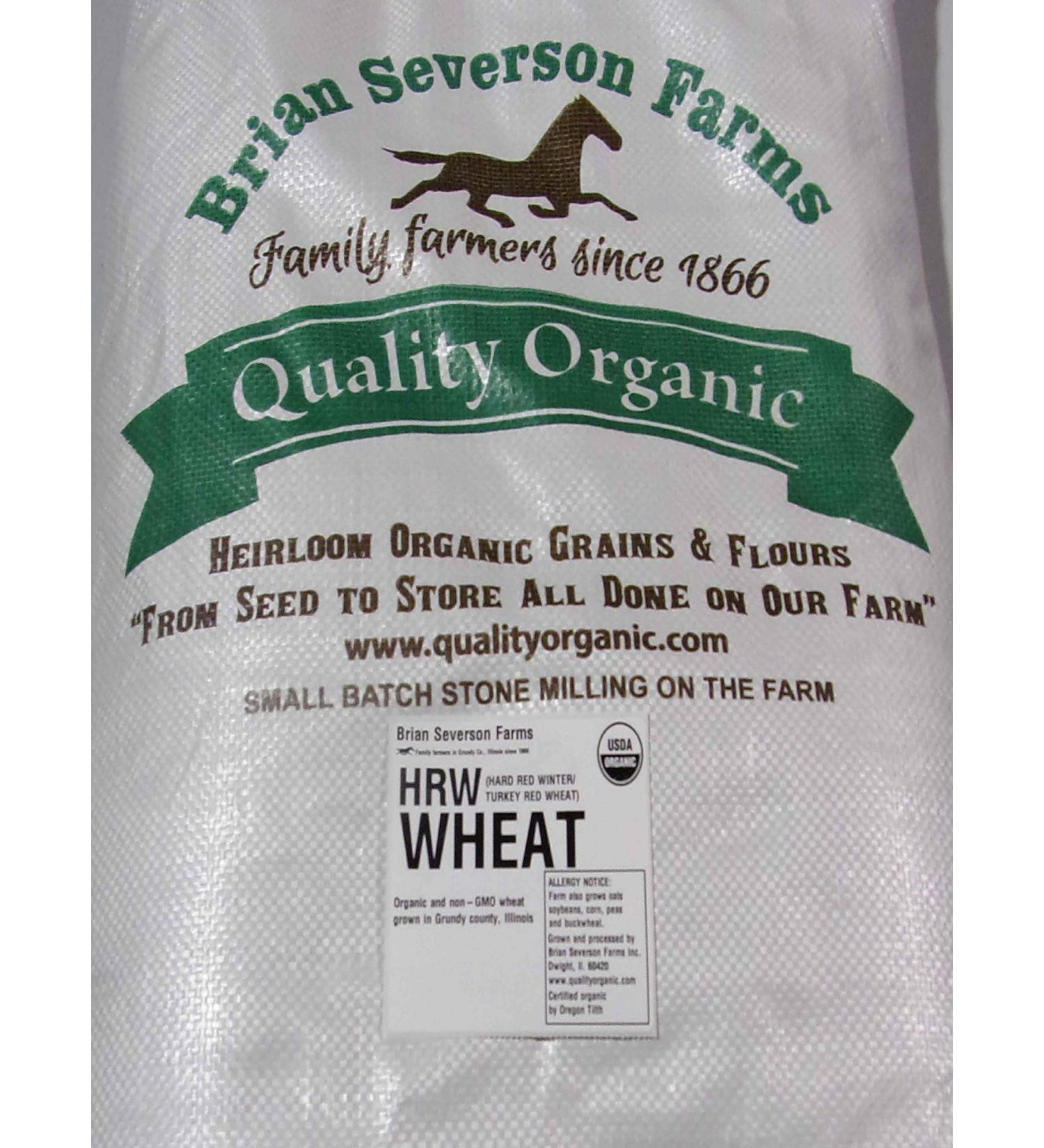 Organic Hard Red Winter Wheat Berries | Certified Organic Heirloom variety named TURKEY RED | 15 lbs. | Farmer Direct | Organic, non-GMO, IP