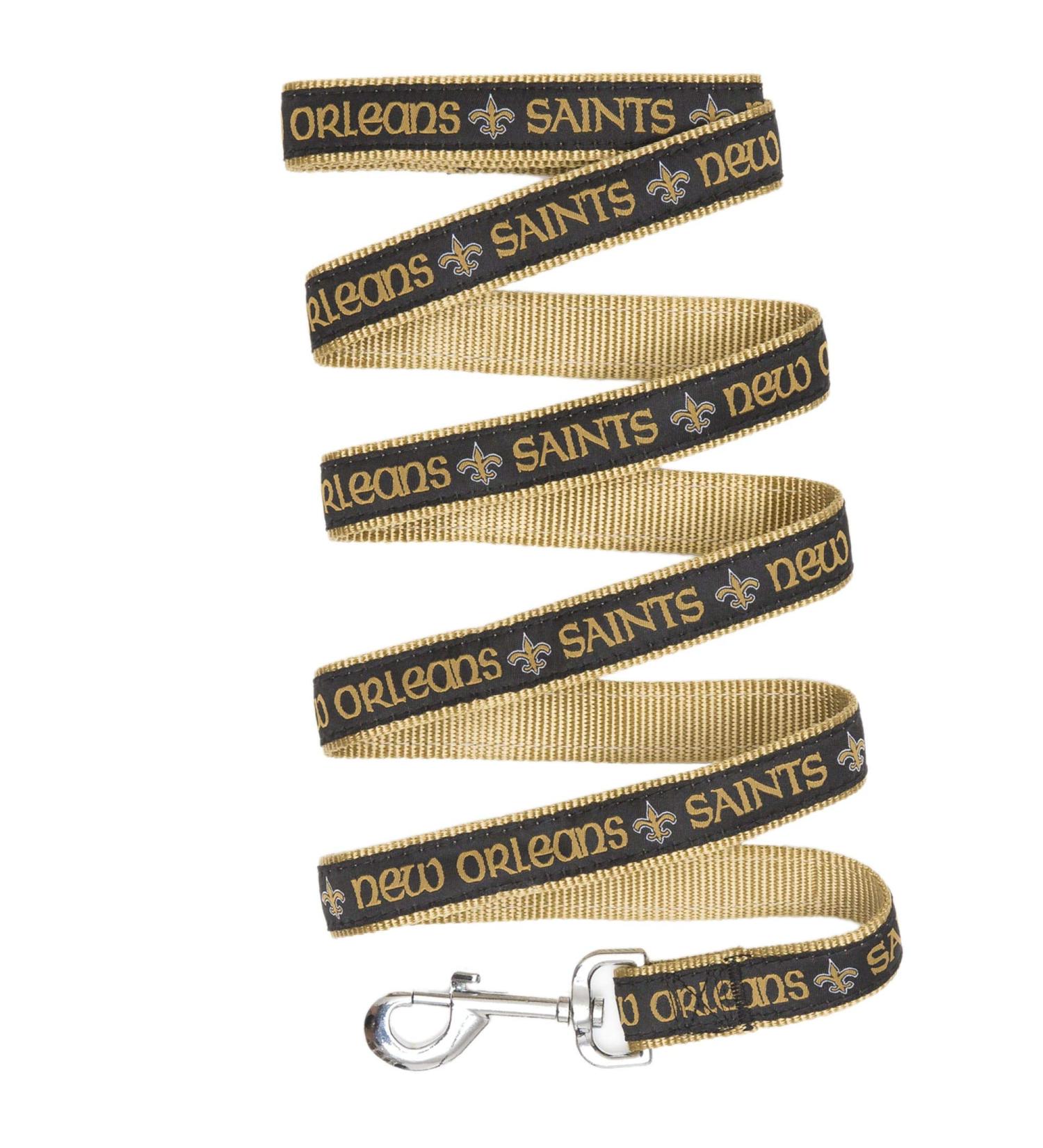 Pets First New Orleans Saints Leash Medium