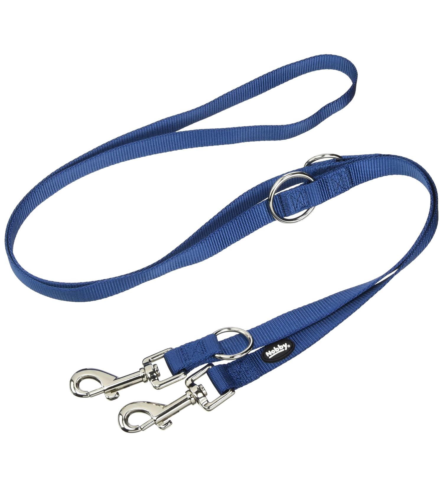 Nobby Classic Blue Leash - 200 cm Length 20 mm Width | Durable Dog Leash for International Shipping - Buy Online on GoSupps.com
