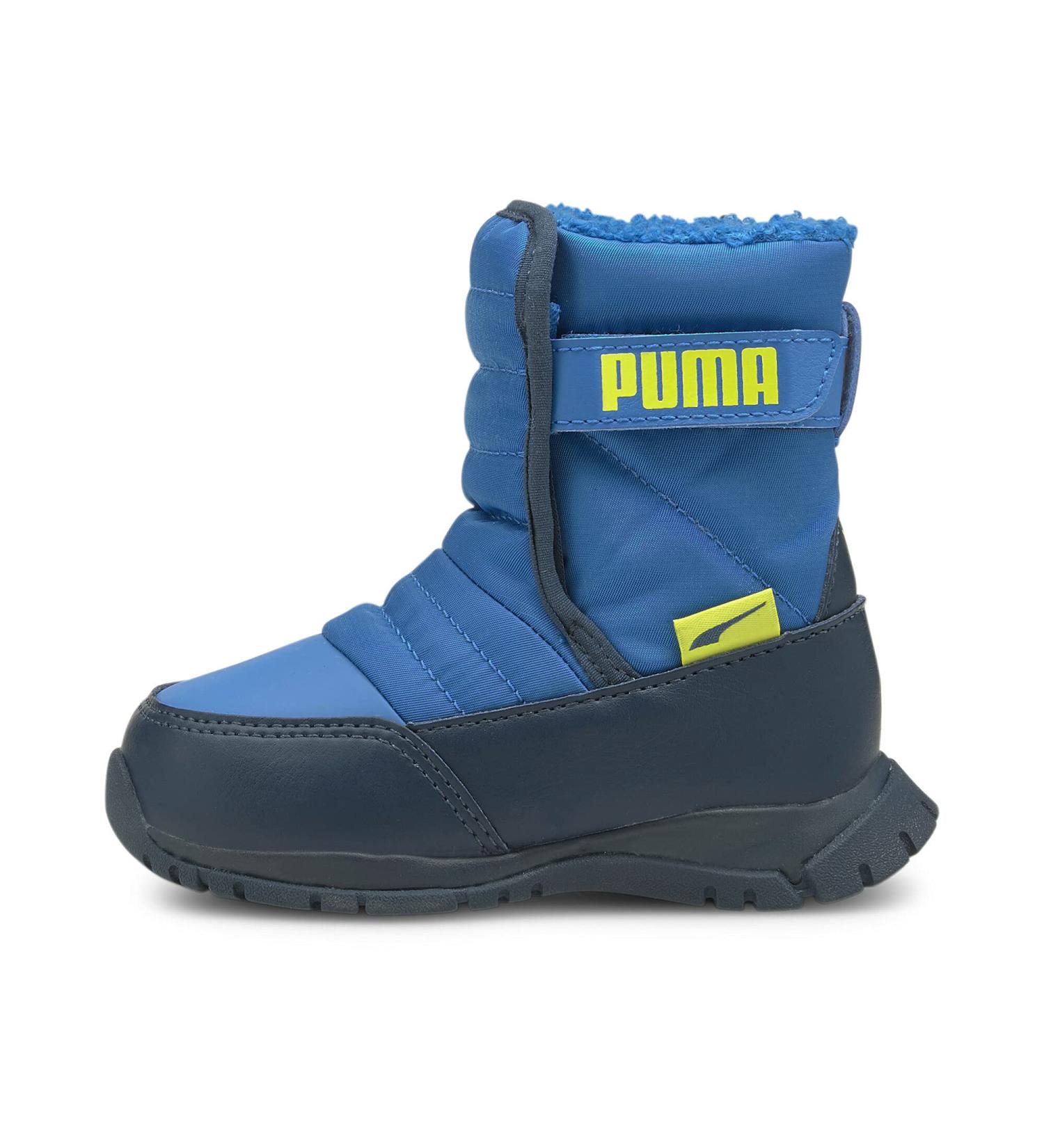 PUMA Unisex Baby Nieve Boot WTR Ac Inf Sneaker - Blue | Size 8 UK Child - Buy Online on GoSupps.com