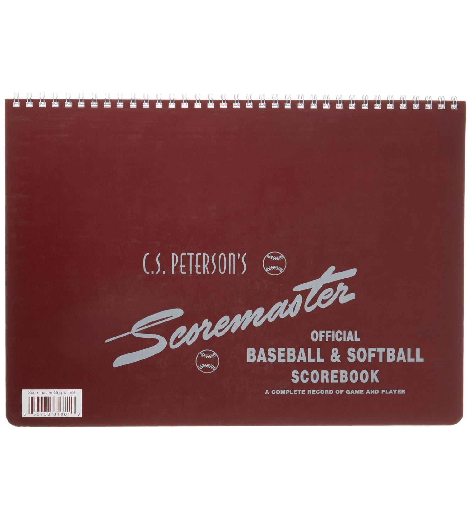 Cramer Scorebook - C.S. Peterson's Super 16 Baseball & Softball Standard - Buy Online on GoSupps.com