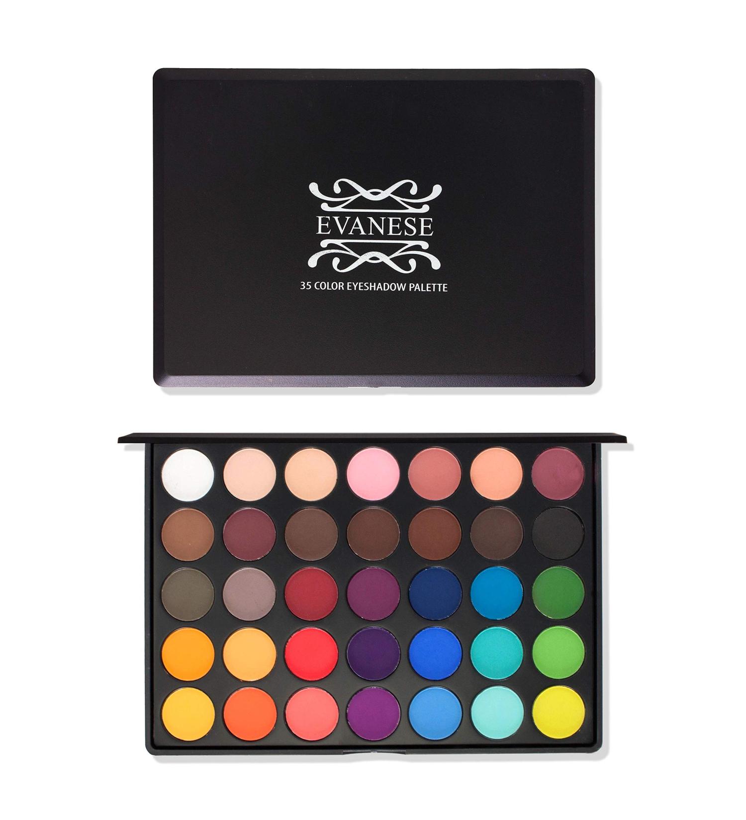 Evanese Beauty 35 Color High Pigment Eyeshadow Palette - Latin Fever - Buy Online on GoSupps.com