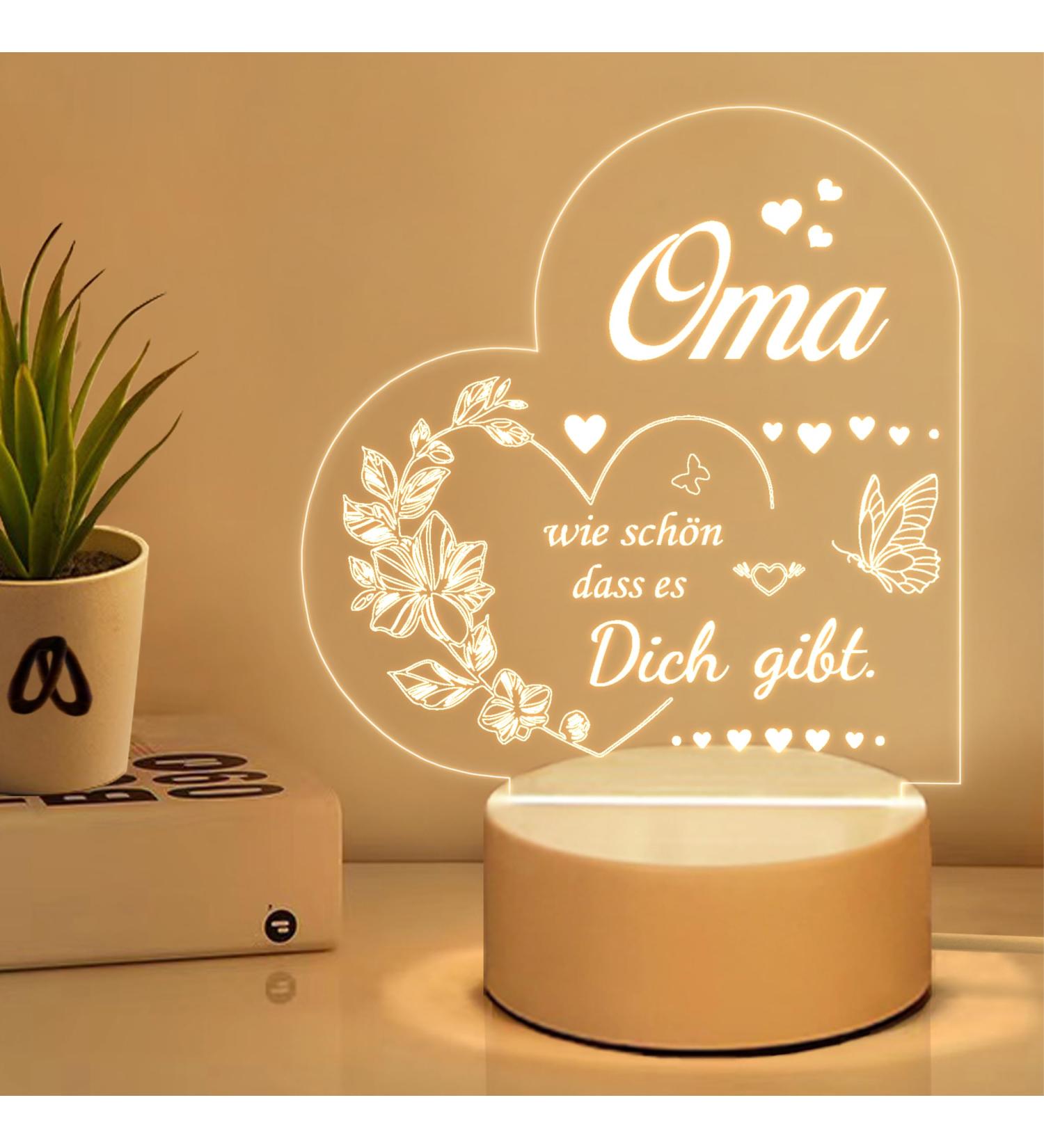 Meaningful Gifts for Grandma | Night Light Birthday & Christmas Gift Ideas - Buy Online on GoSupps.com
