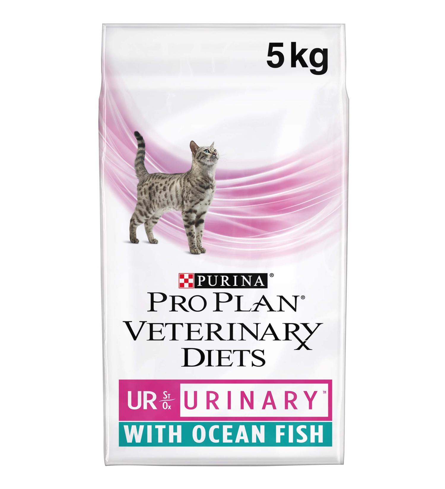 PRO PLAN VETERINARY DIETS UR Urinary Dry Cat Food Ocean Fish 5kg Fish 5 kg (Pack of 1) - Buy Online on GoSupps.com