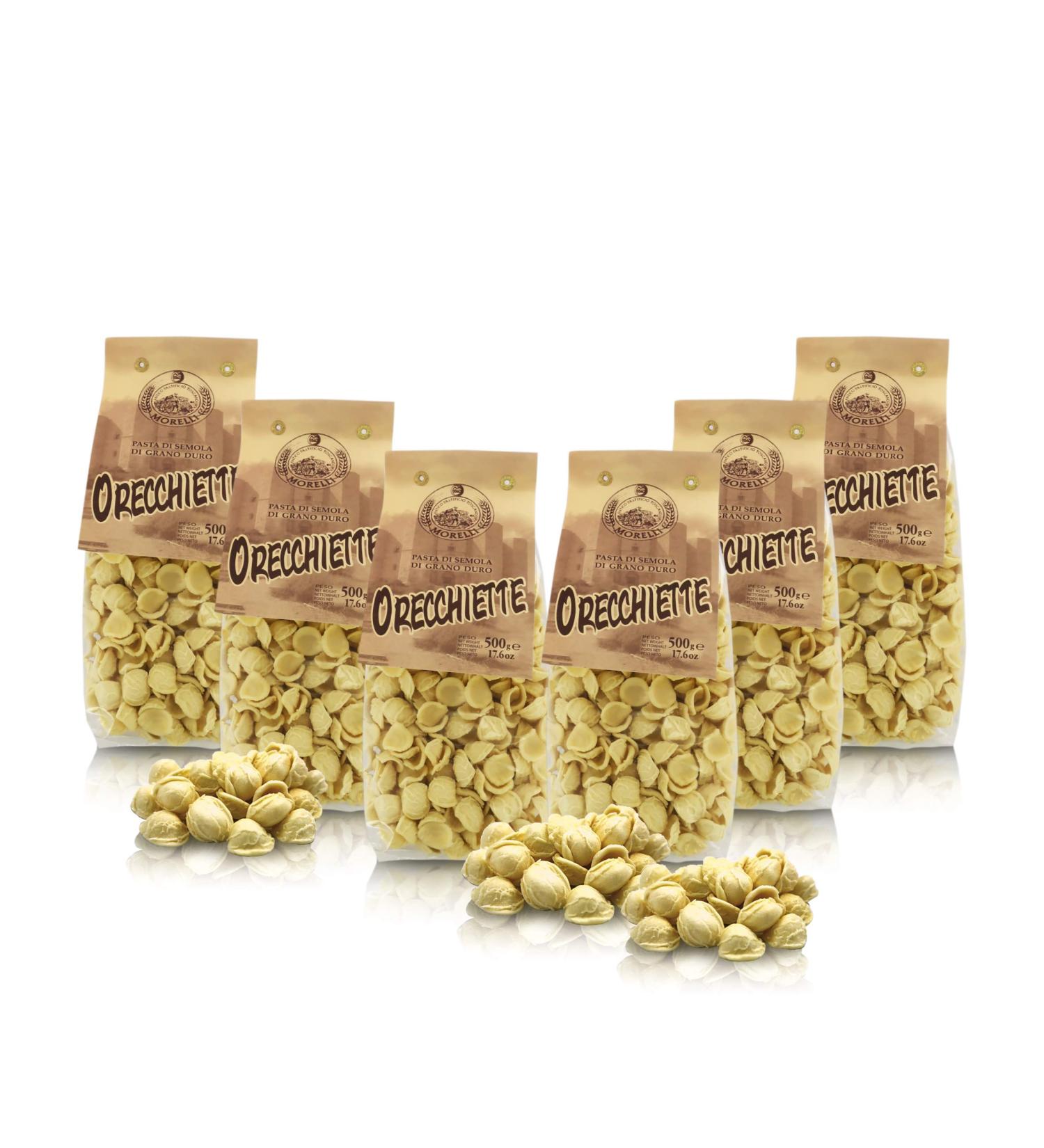 Antico Pastificio Morelli 1860 Srl Earrings Typical Regional Paste 6 Packs of 500 g - Buy Online on GoSupps.com
