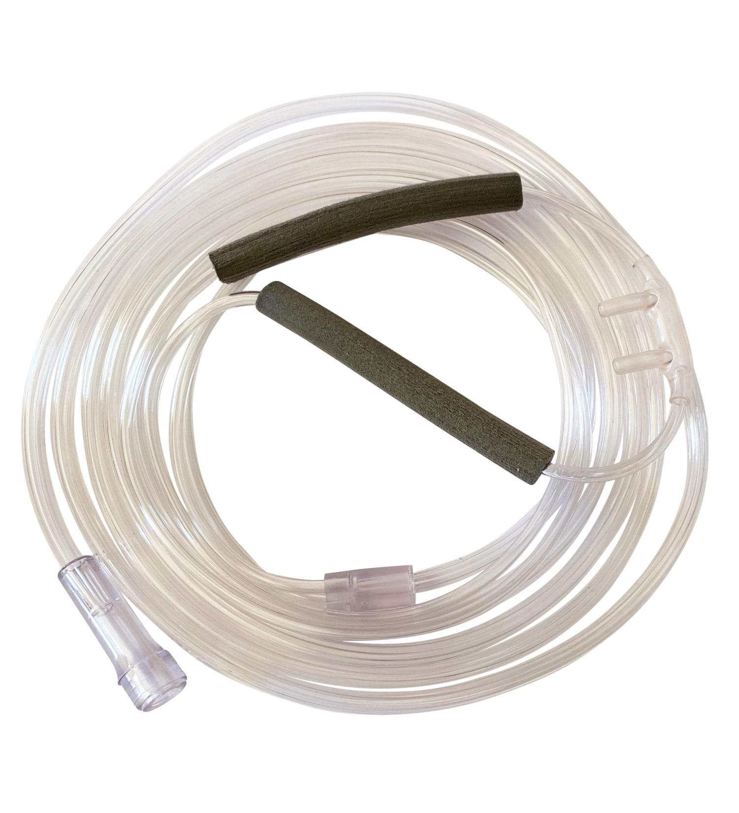 5-Pack Westmed #0553 Adult Soft Tipped Comfort Plus Cannula with EarMates Attached and 7' Kink Resistant Tubing