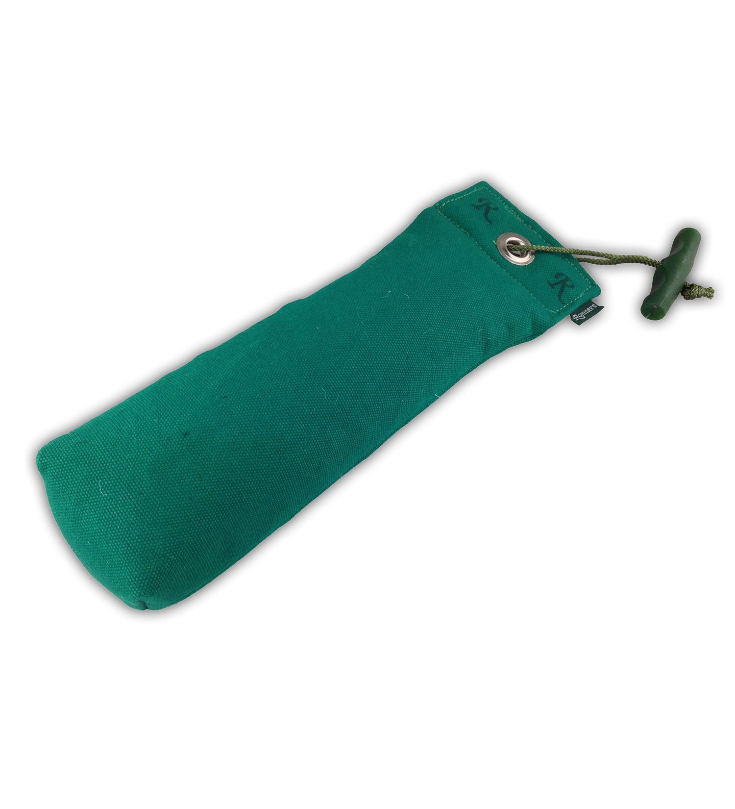 Romneys Standard Dummy 500g Green - Floatable & Unsinkable Dog Training Fetch Toy | International Shipping Available - Buy Online on GoSupps.com