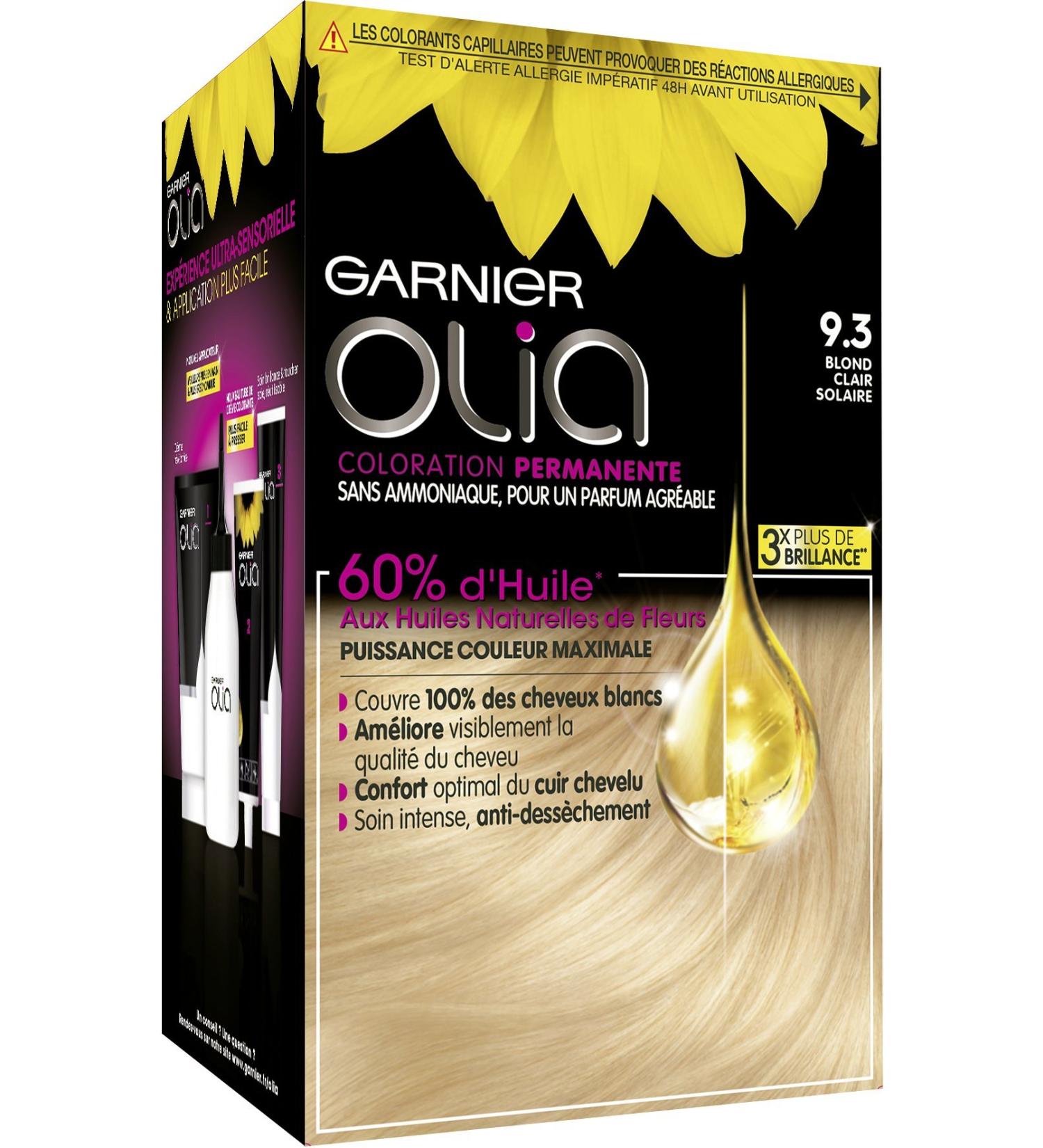 Garnier Olia Permanent Hair Color Oil - Ammonia-Free Blond Clair Solaire (1 Piece) - International Shipping Available - Buy Online on GoSupps.com