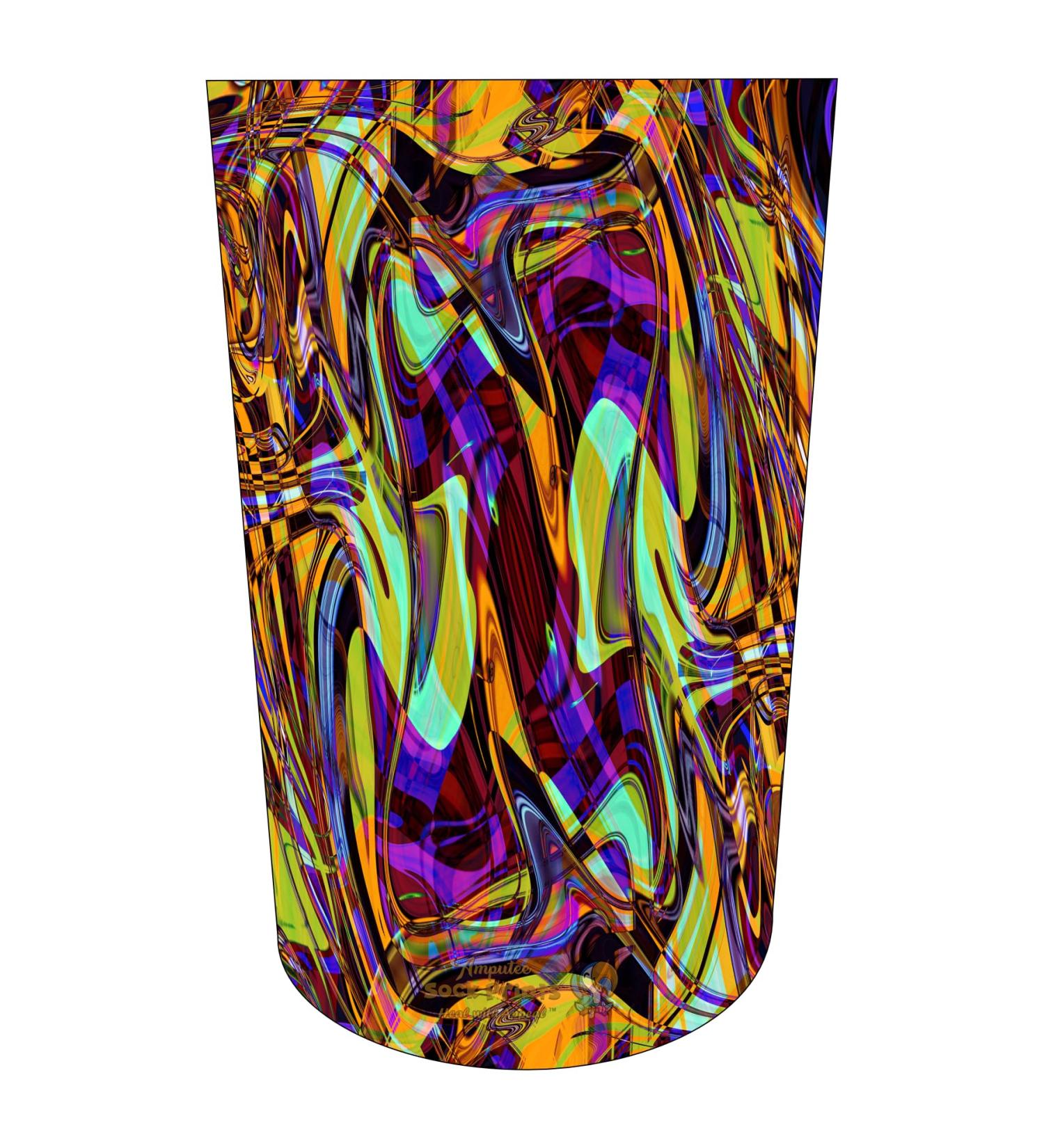 Shop Heal with Appeal Stump Sock V3 - Bold Pattern LRG Amputee Sock | International Shipping Available - Buy Online on GoSupps.com
