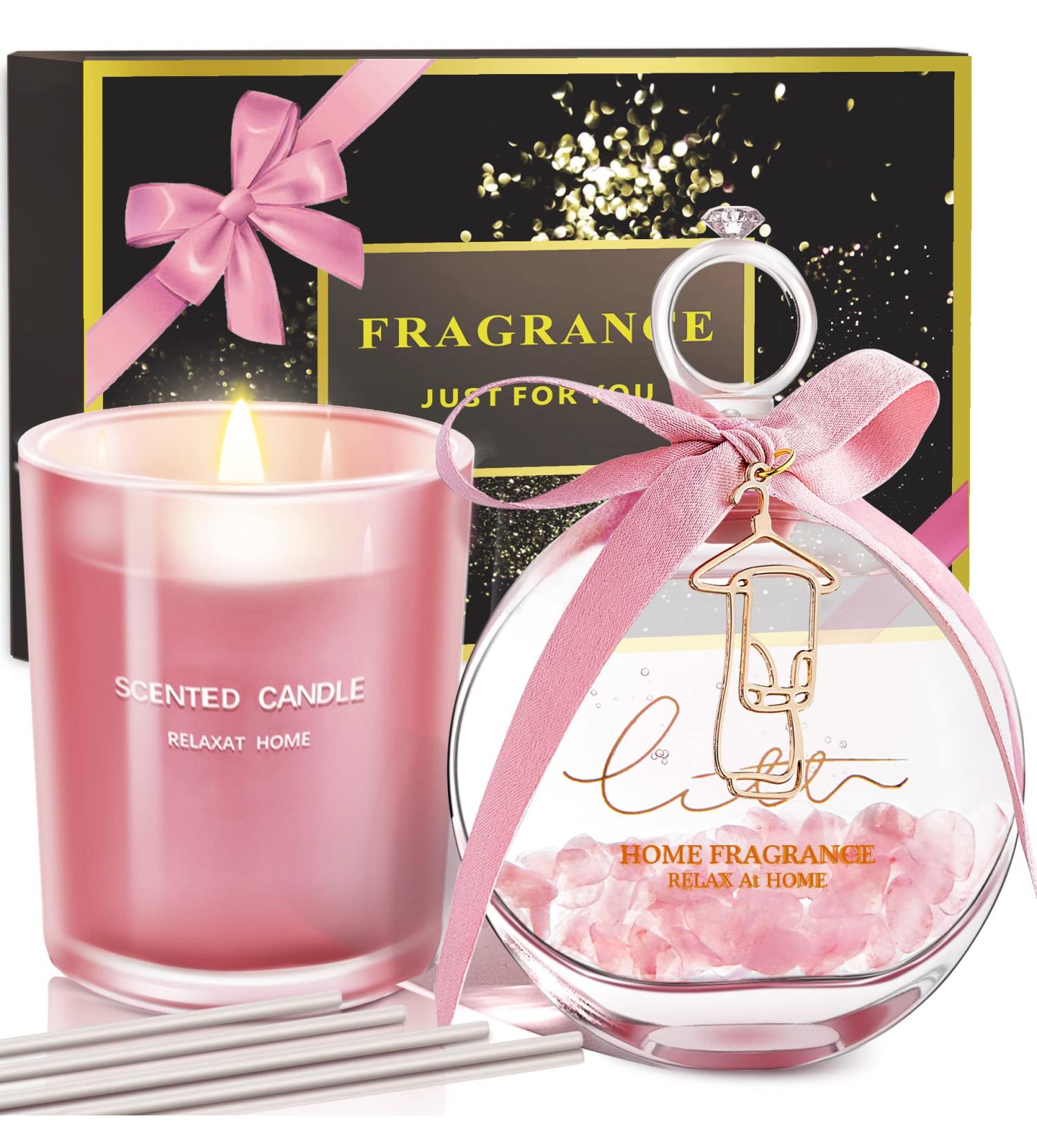 Birthday Gifts for Women: Scented Candle Aromatherapy Gift Box - Perfect for Mom, Grandma, Teachers, and Graduates - French Vanilla Fragrance - Ideal for Wedding, Anniversary, and Couples - Buy Online on GoSupps.com
