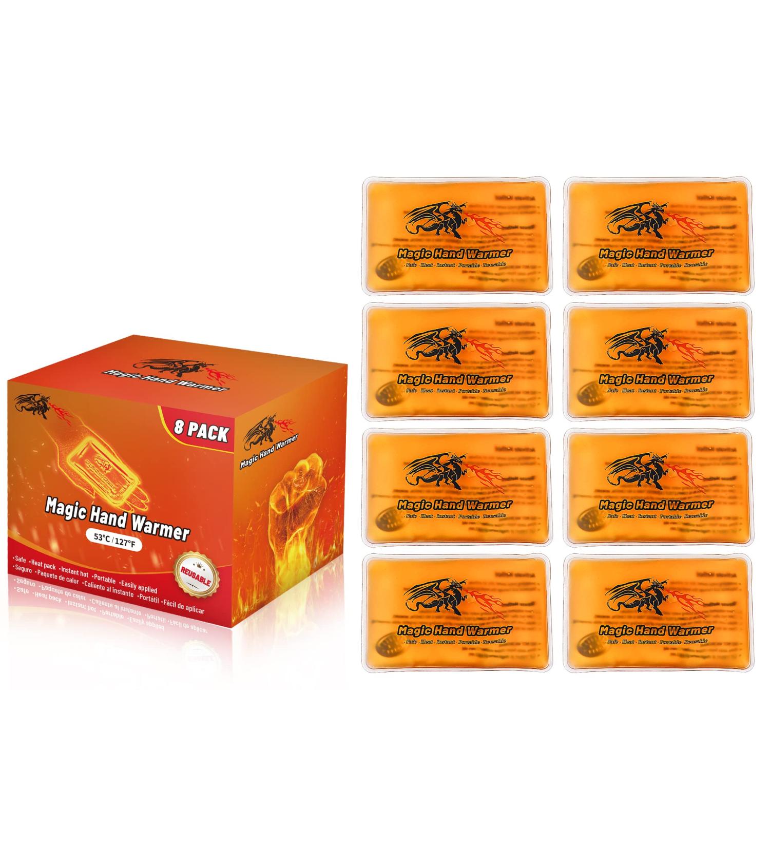 Reusable Hand Warmer 8-Series | Pocket Warmer for Kids & Adults | Ideal for Outdoor Sports Camping & Gifts - Buy Online on GoSupps.com