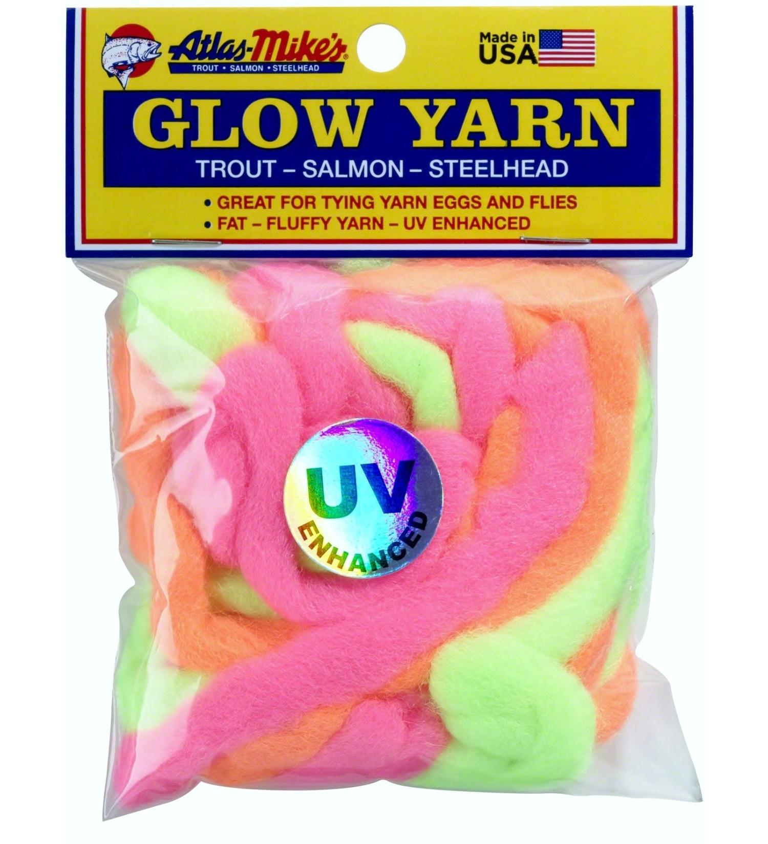 Atlas UV Fishing Glow Yarn Assorted