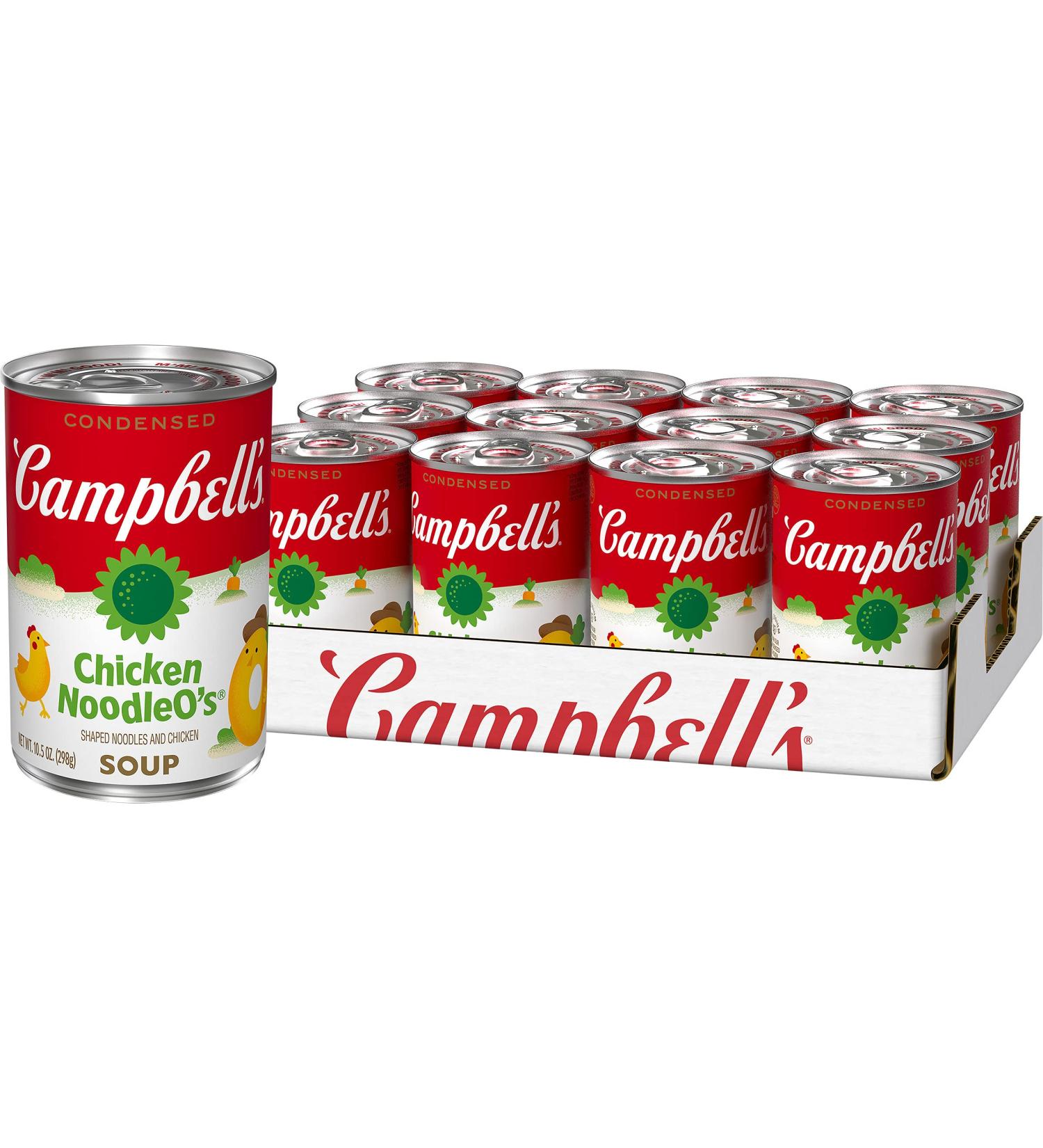 Campbell's Kids Chicken Noodle Soup 10.5oz Can (Pack of 12) - Buy Online on GoSupps.com