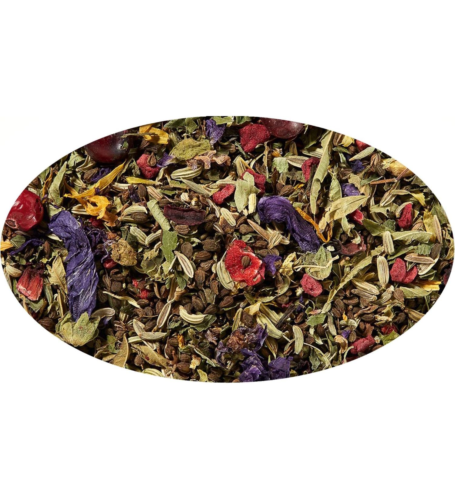 Eder Spices Eder Gew rze Organic herbal tea mixture kbA Organic & colorful 1 kg - Buy Online on GoSupps.com