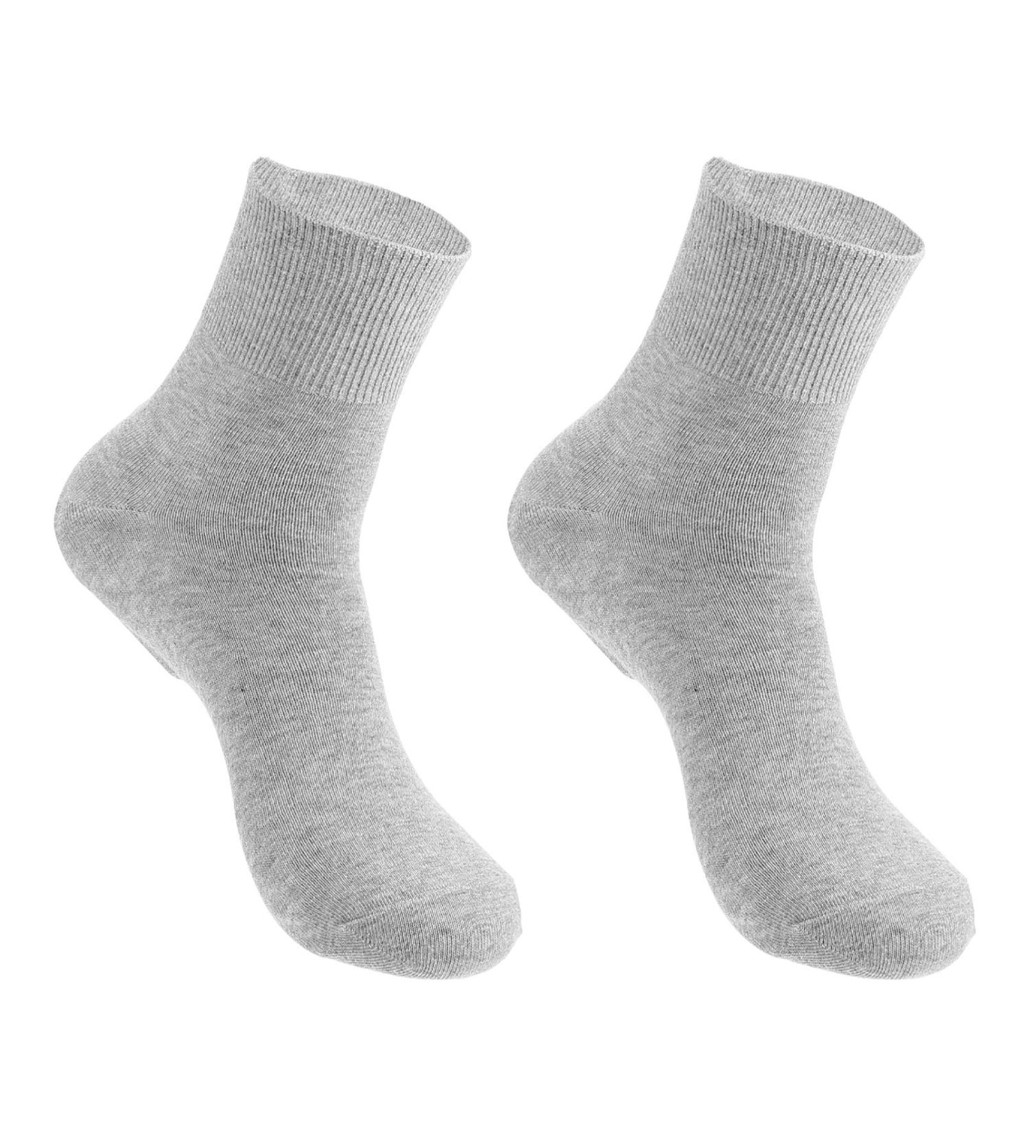 Frcolor Moisturizing Socks for Men - Repair Dry Feet & Cracked Heels - Light Gray Basketball Socks - Buy Online on GoSupps.com