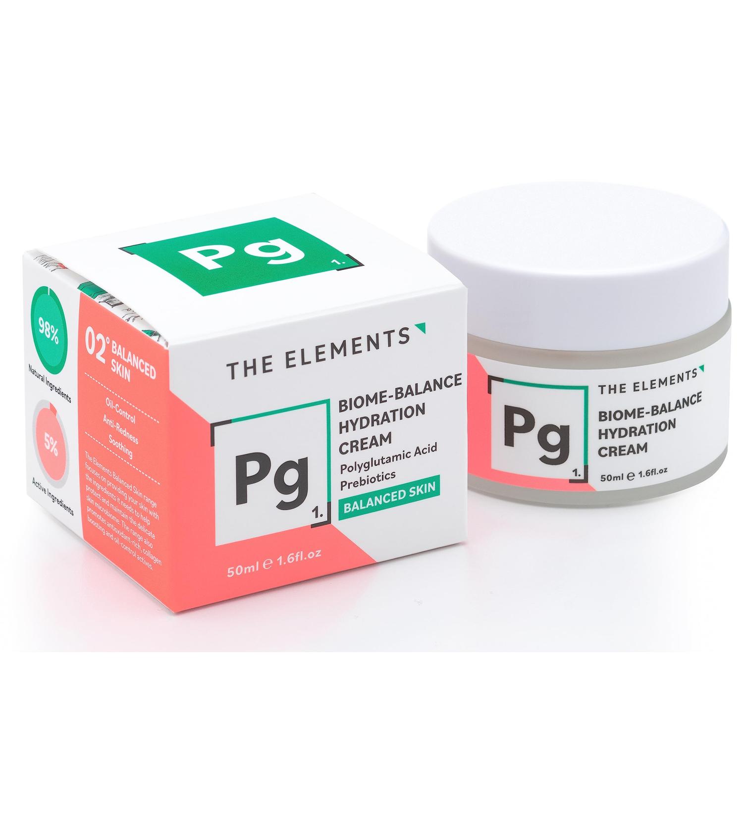 Elements Biome-Balance Hydration Cream 50g | Nourishing Moisturizer for All Skin Types | International Shipping Available - Buy Online on GoSupps.com