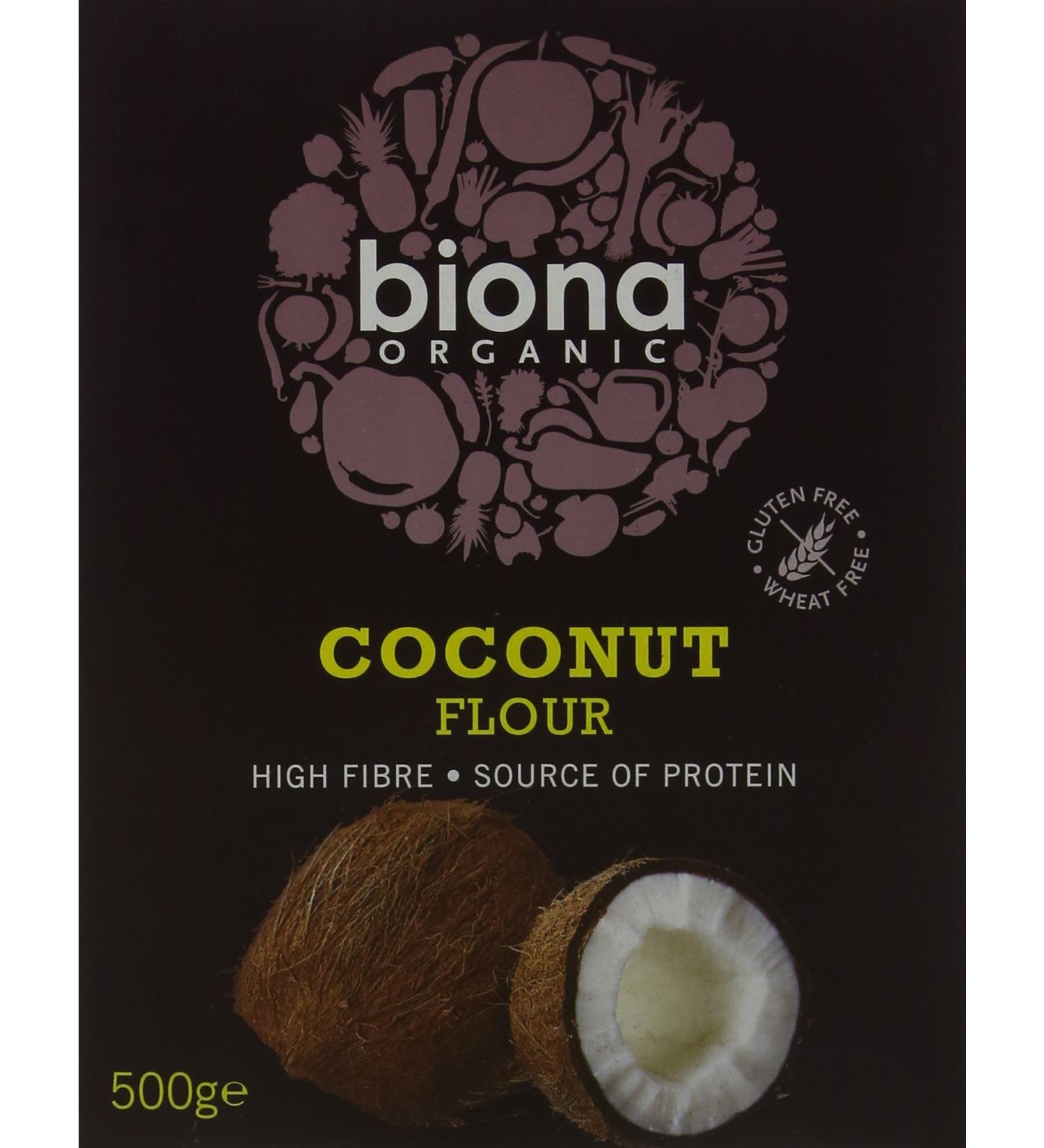Biona Organic Coconut Flour 500g - Buy Online on GoSupps.com