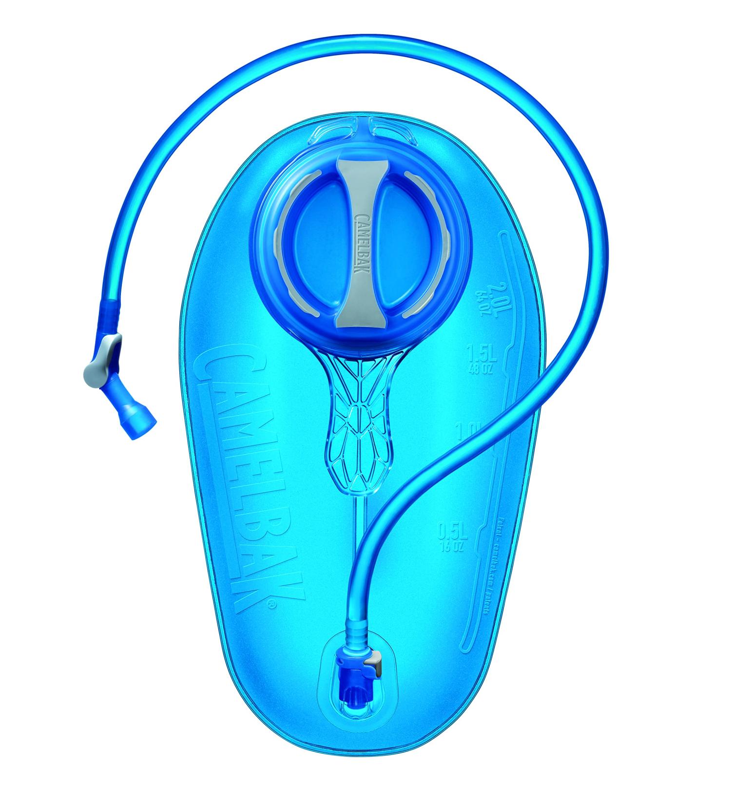 CamelBak Crux 2L Hydration Reservoir - Leak-Proof Water Bladder - Big Bite Valve - BPA-Free - Blue - Buy Online on GoSupps.com