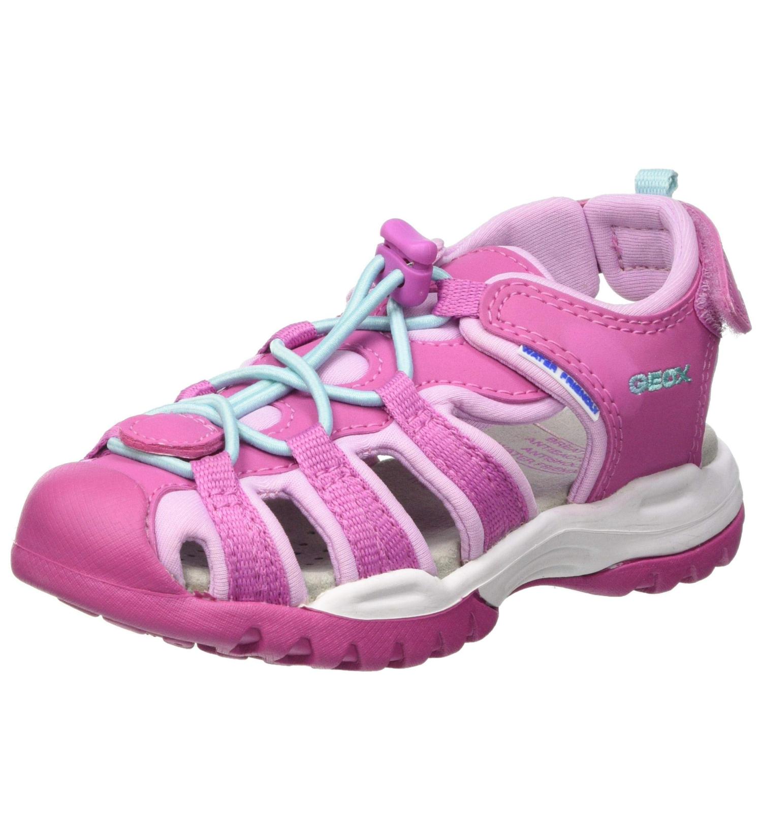 Geox Girls J Borealis Sandals - Fuchsia Pink 24 EU | Shop Internationally - Buy Online on GoSupps.com