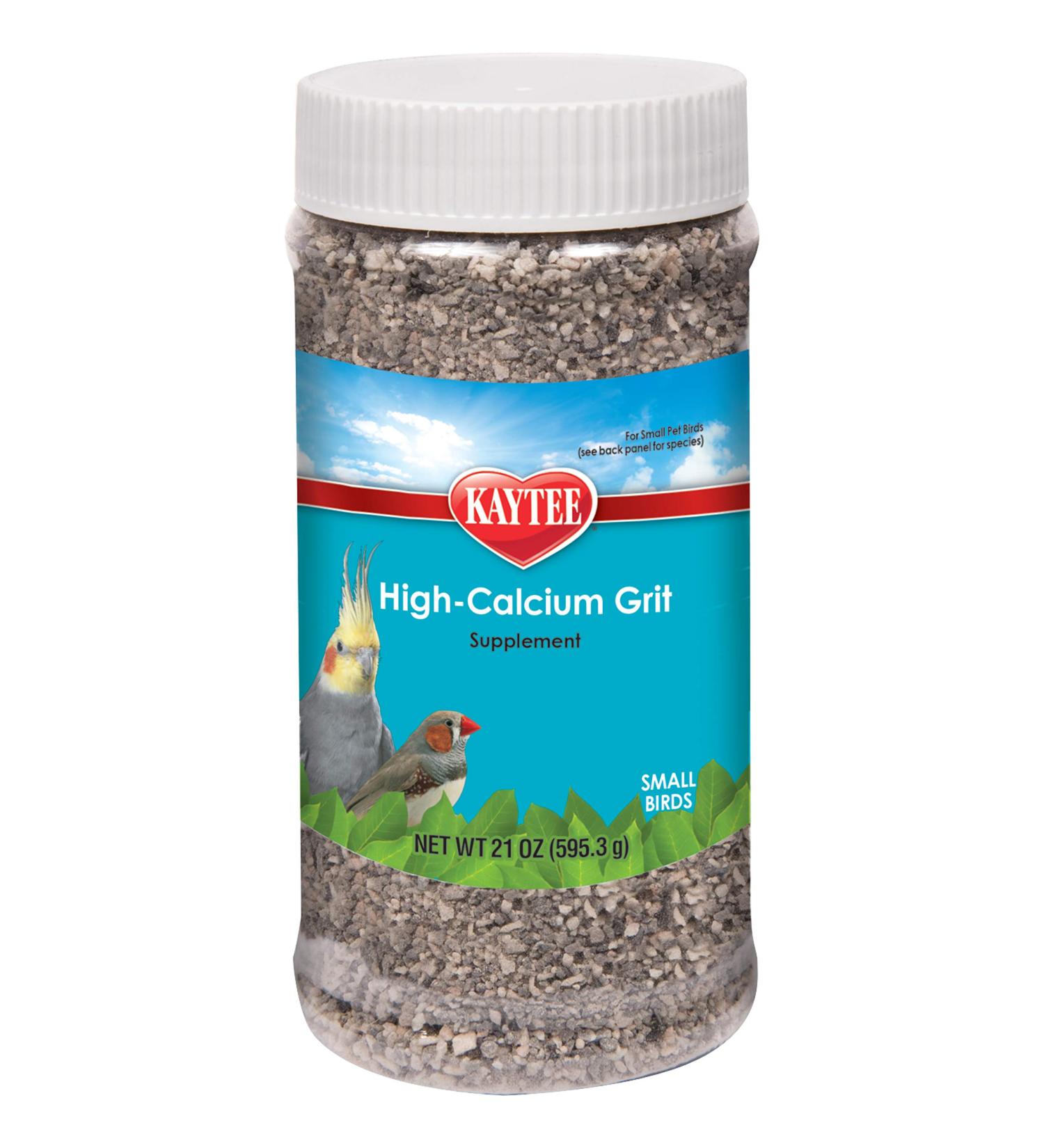 Kaytee Hi-Calcium Grit for Small Birds - 21 oz Jar | Essential Nutrition - Buy Online on GoSupps.com