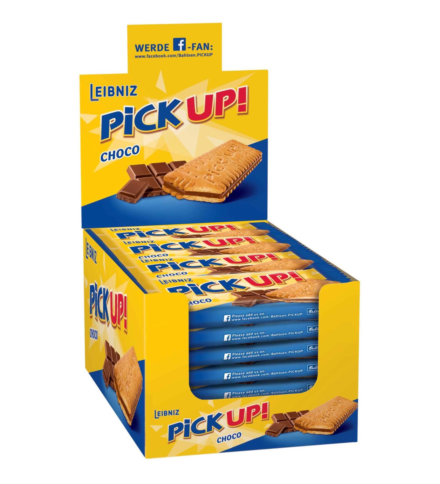 Bahlsen Leibniz Pick Up Chocolate Bar Choco - Buy Online on GoSupps.com