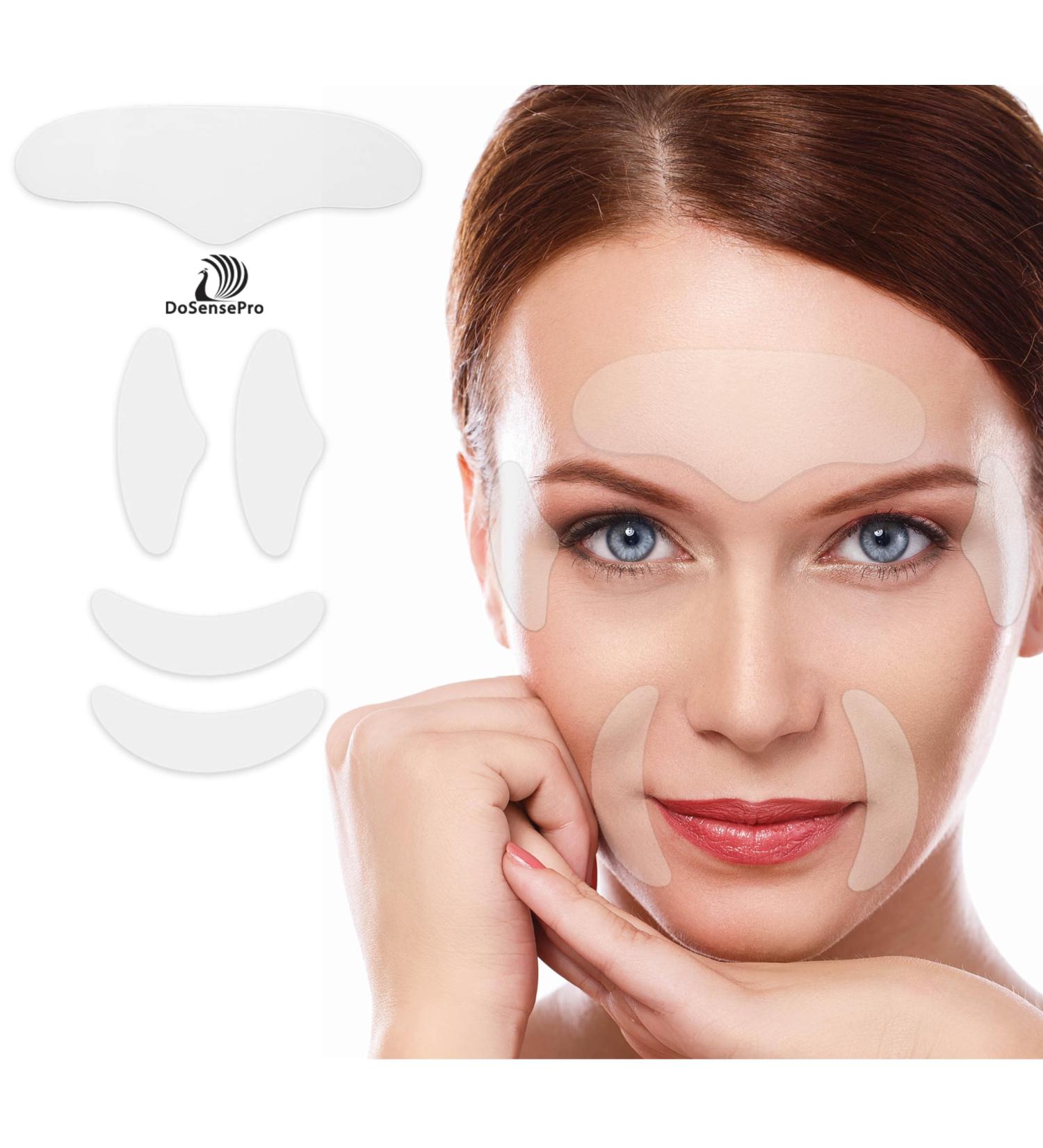 Forehead Wrinkle Patch Set | 4 Reusable Silicone Patches for Eyes & Smile Lines - Boost Skin Texture & Radiance - Buy Online on GoSupps.com