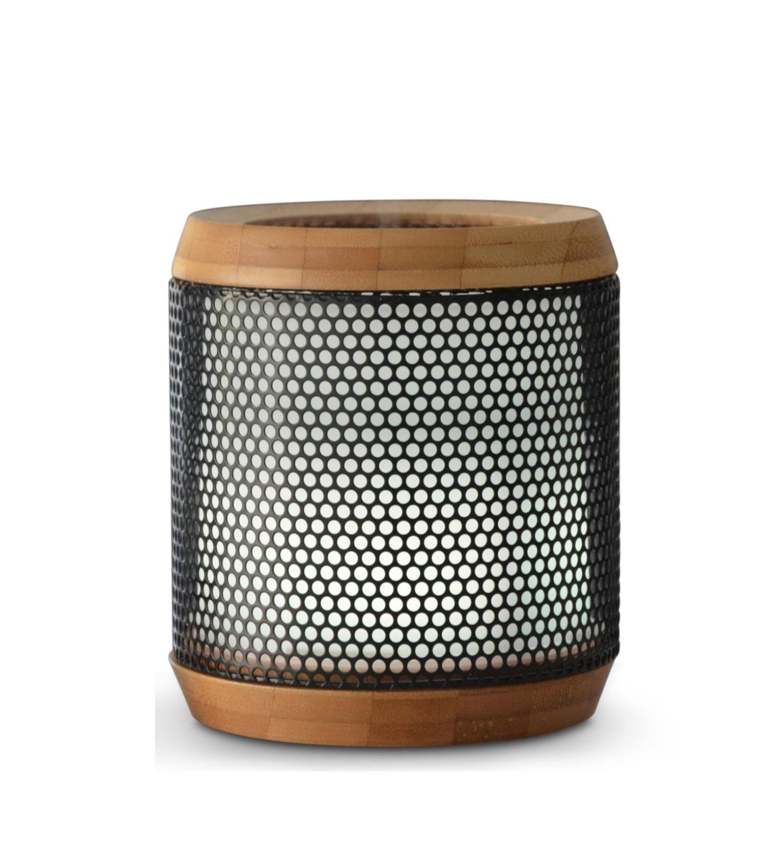 Zen'ar me Elipsia Essential Oil Diffuser | Ultrasonic Aromatherapy & LED Bamboo Metal Design | International Shipping - Buy Online on GoSupps.com
