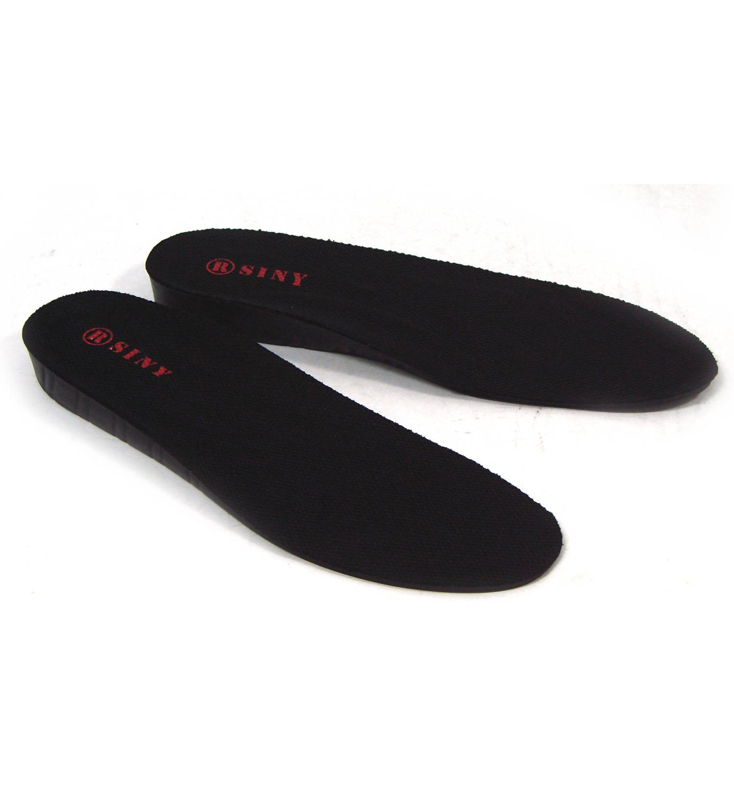 SINY Height Increase Insoles for Men - 2cm Black Lift Kit - Foot Care Cushion - Buy Online on GoSupps.com