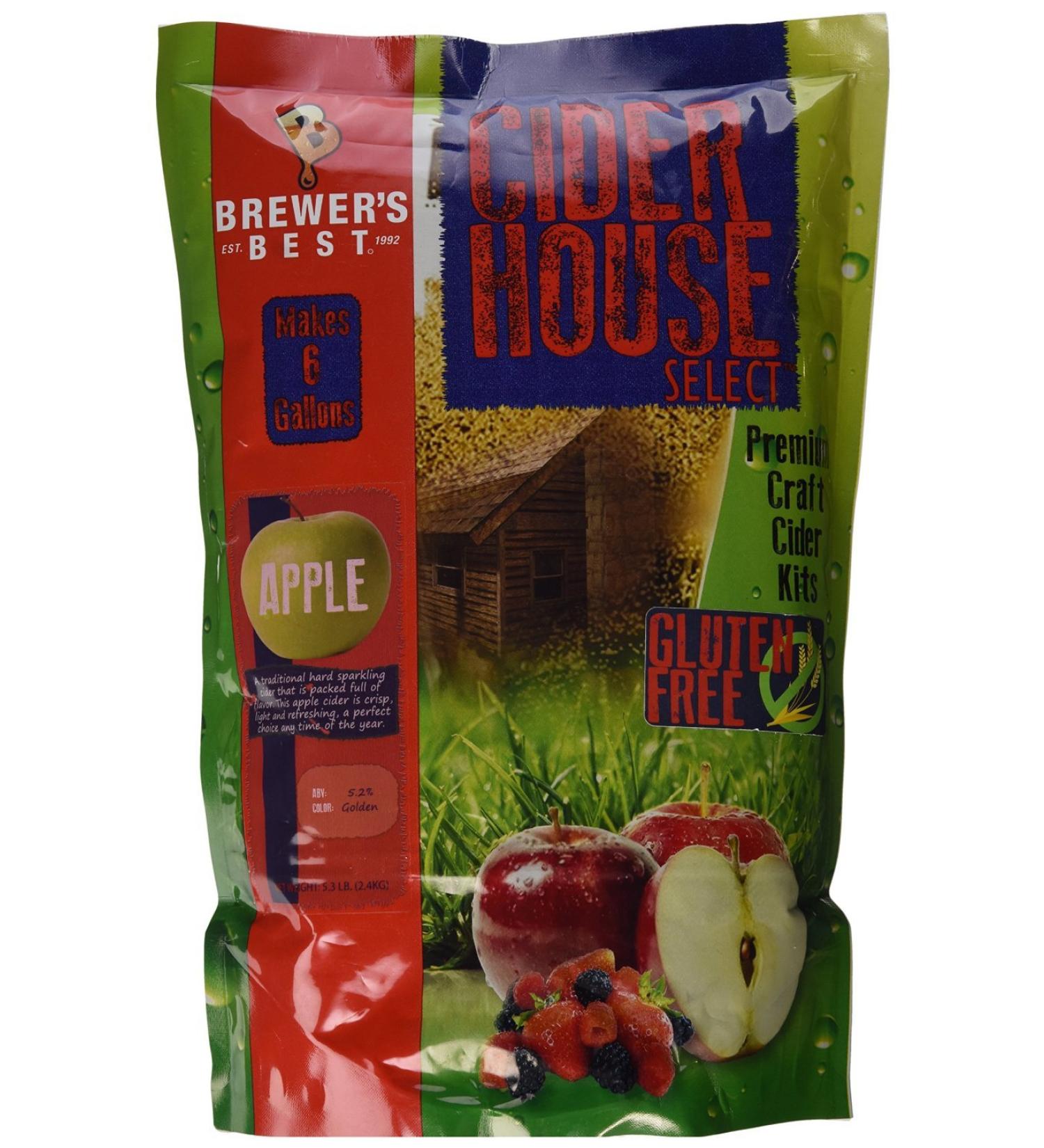 Brewer's Best Apple Cider Kit - Cider House Select for Homemade Apple Cider - Buy Online on GoSupps.com