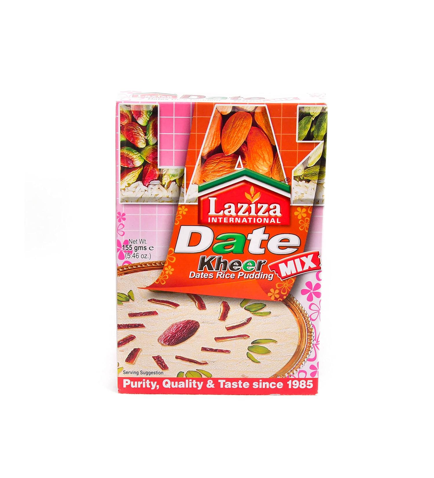 Laziza Kheer Mix | Date Flavour | Indian Sweets Mix | 155g - Buy Online on GoSupps.com