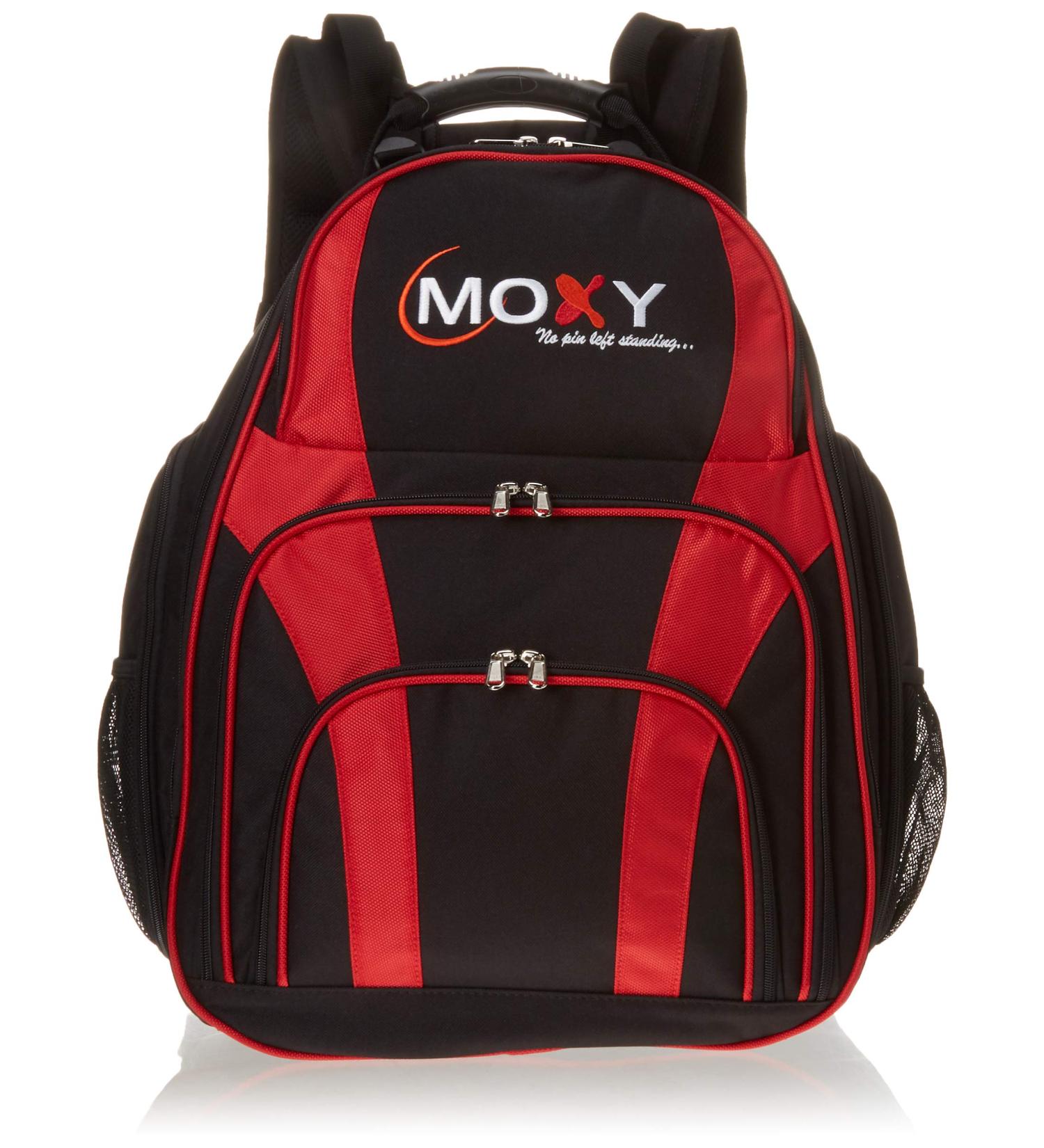 Moxy MOXY1958-1 Duo Backpack Bowling Bag - Black/Red - Buy Online on GoSupps.com