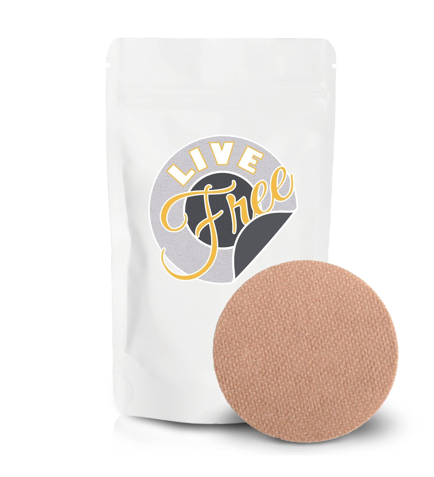 Live Free CGM Patches for Freestyle Libre | Waterproof & Sweatproof Adhesive Tape | 30 Units - Continuous Glucose Monitor Protection - Buy Online on GoSupps.com