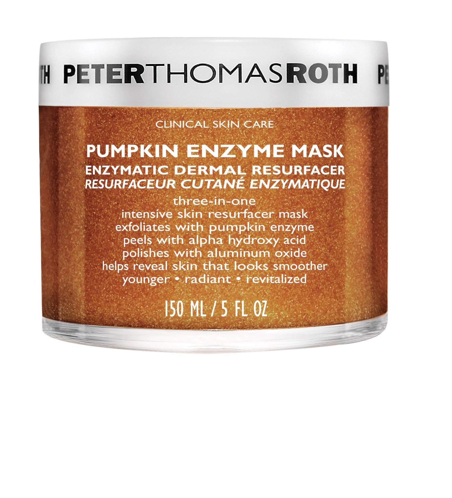 Peter Thomas Roth Pumpkin Enzyme Mask | Exfoliating Pumpkin Facial Mask for Dullness, Fine Lines & Uneven Skin Tone | 5 Fl Oz - Buy Online on GoSupps.com