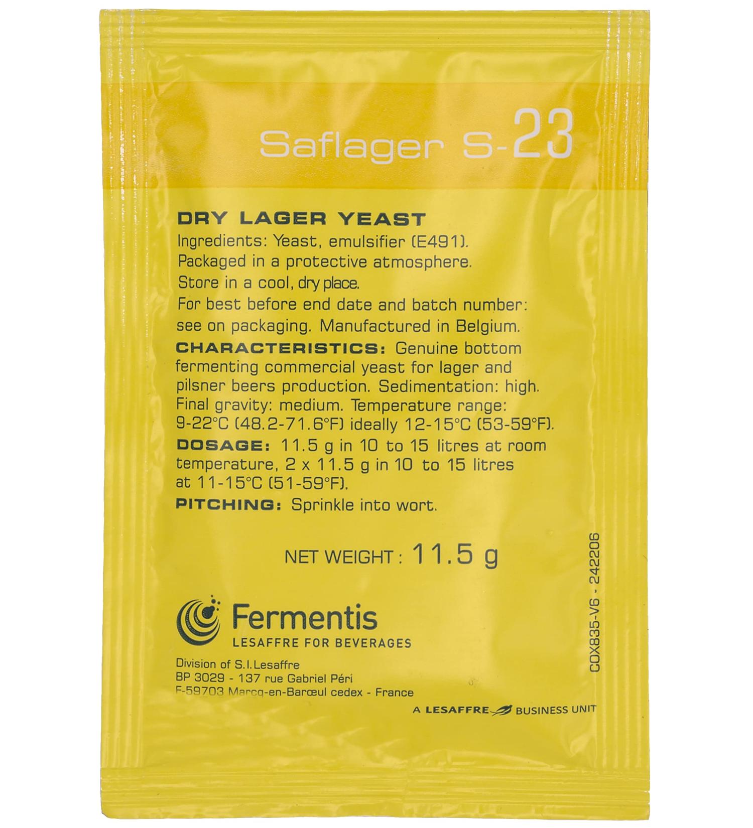 Buy Fermentis Beer Yeast US-05 W 34/70 S-33 & S-23 | Top & Bottom Fermenting Yeasts for Brewing - Buy Online on GoSupps.com