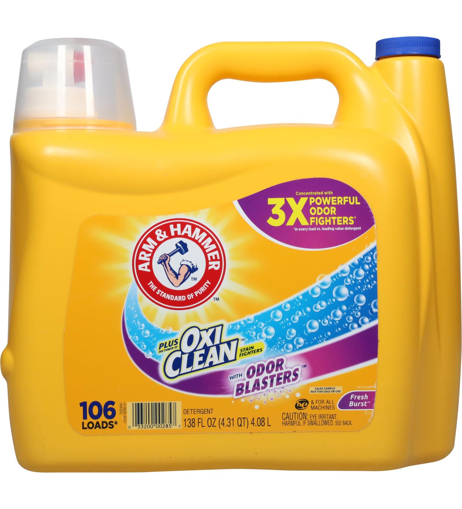 Arm & Hammer Oxi Clean Fresh Burst Detergent 138 Ounce