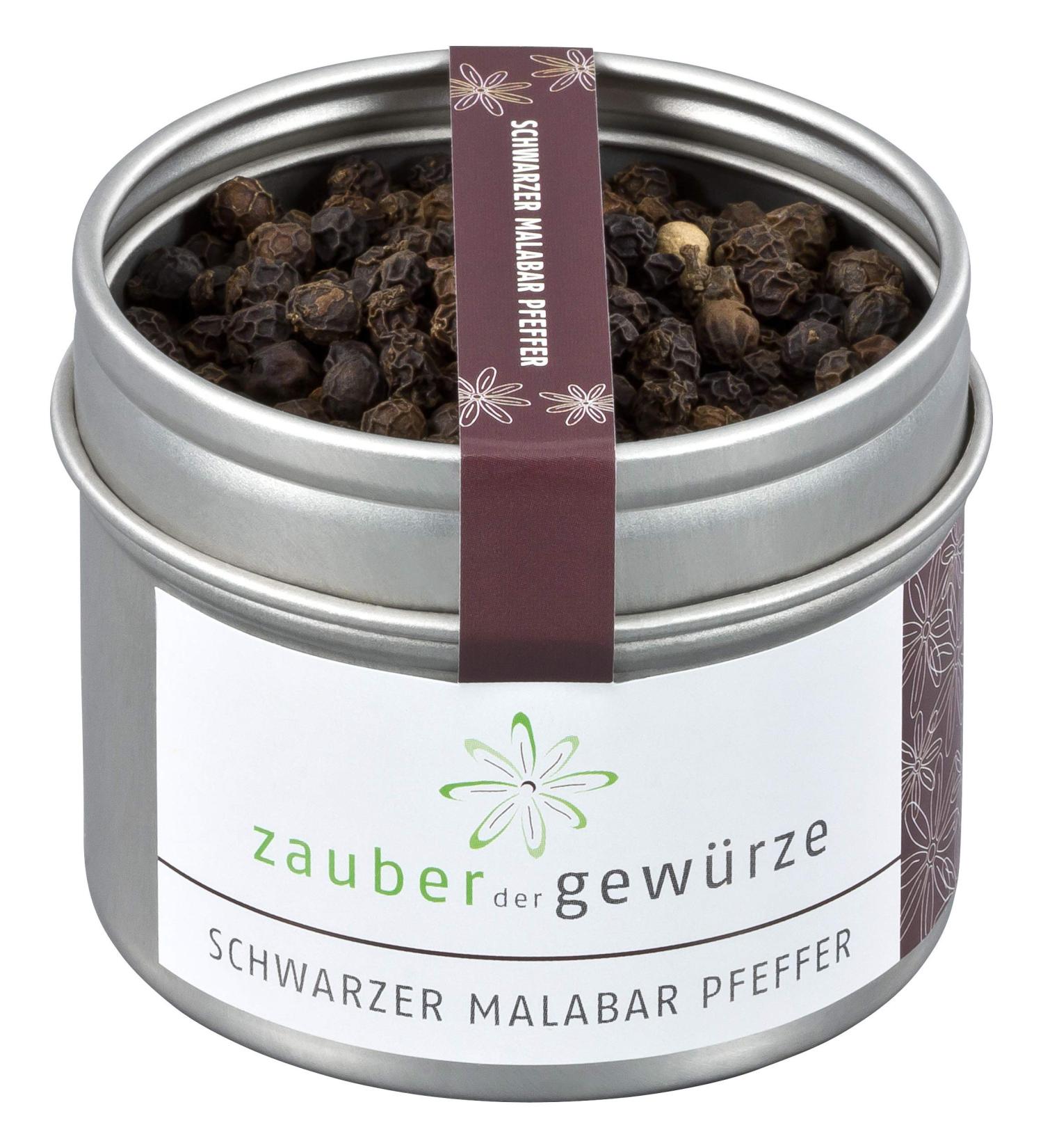 Premium Coarse Black Malabar Pepper - Aromatic 50g Spice for Meat Fish Stews & Salads - International Shipping Available - Buy Online on GoSupps.com
