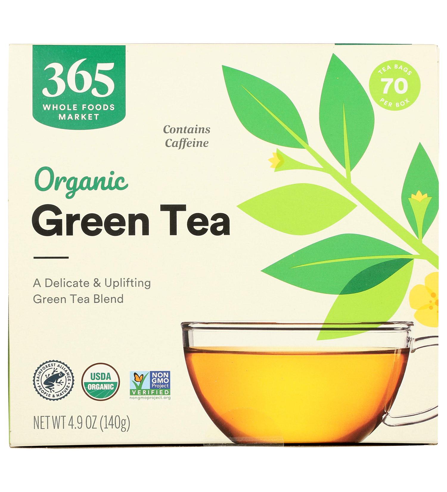 365 by Whole Foods Market Organic Green Tea Bags - 70 Count - Buy Online on GoSupps.com