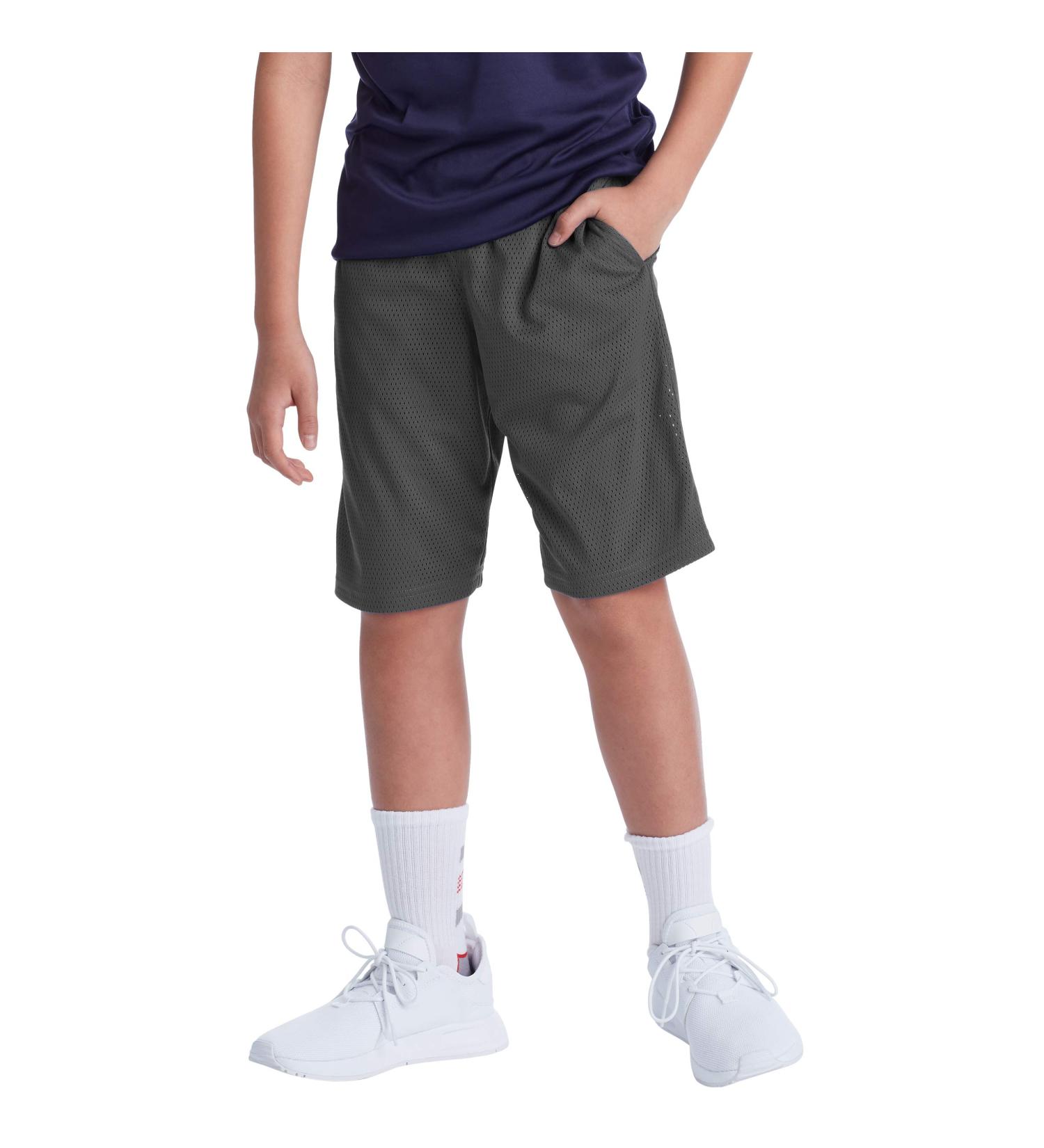 C9 Champion Boys' Core Mesh Shorts - X-Large Charcoal | 9 Inseam - Buy Online on GoSupps.com