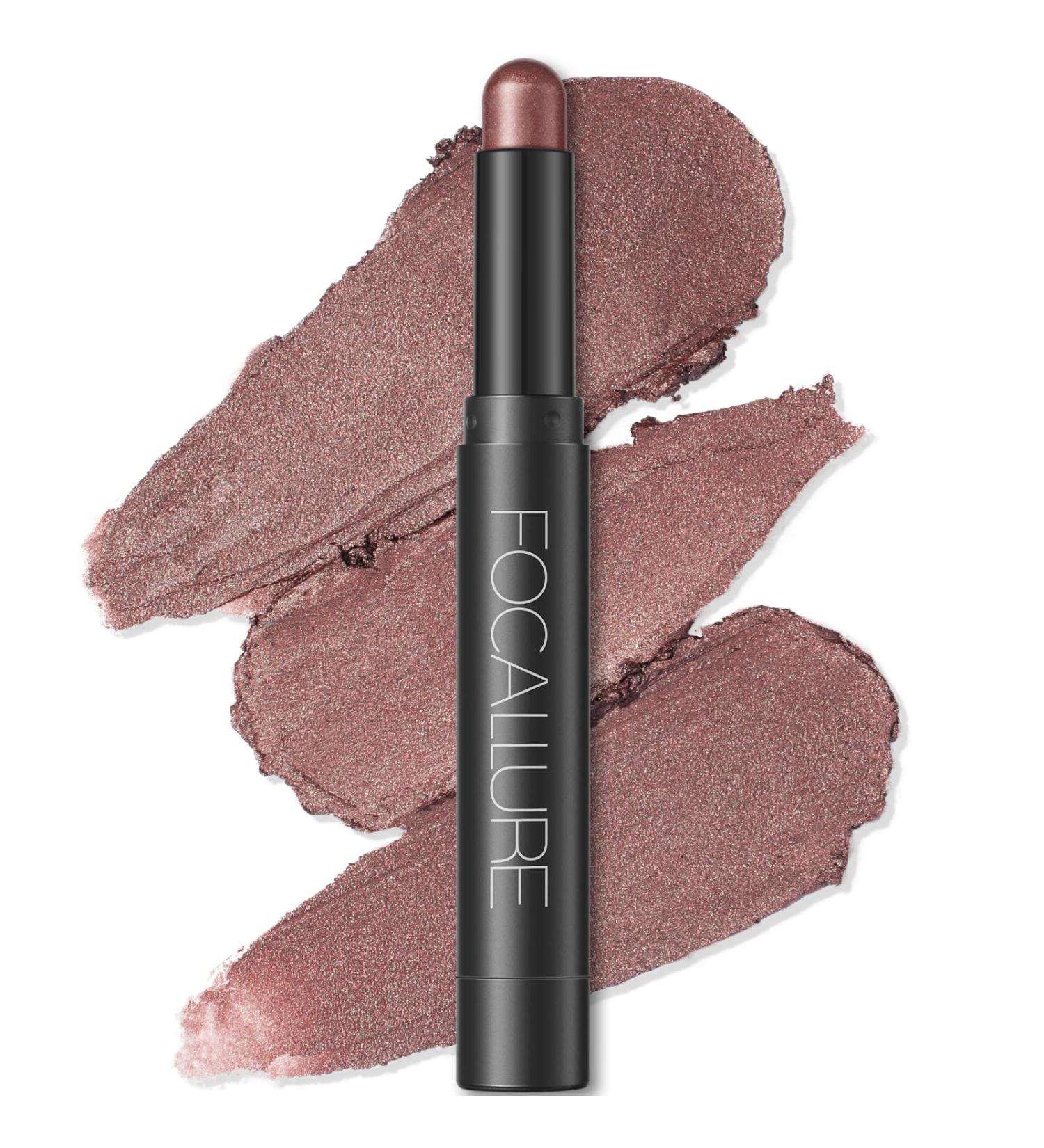 FOCALLURE Shimmer and Matte Cream Eyeshadow Stick - High Pigment Eye Brightener Pencil - Buy Online on GoSupps.com